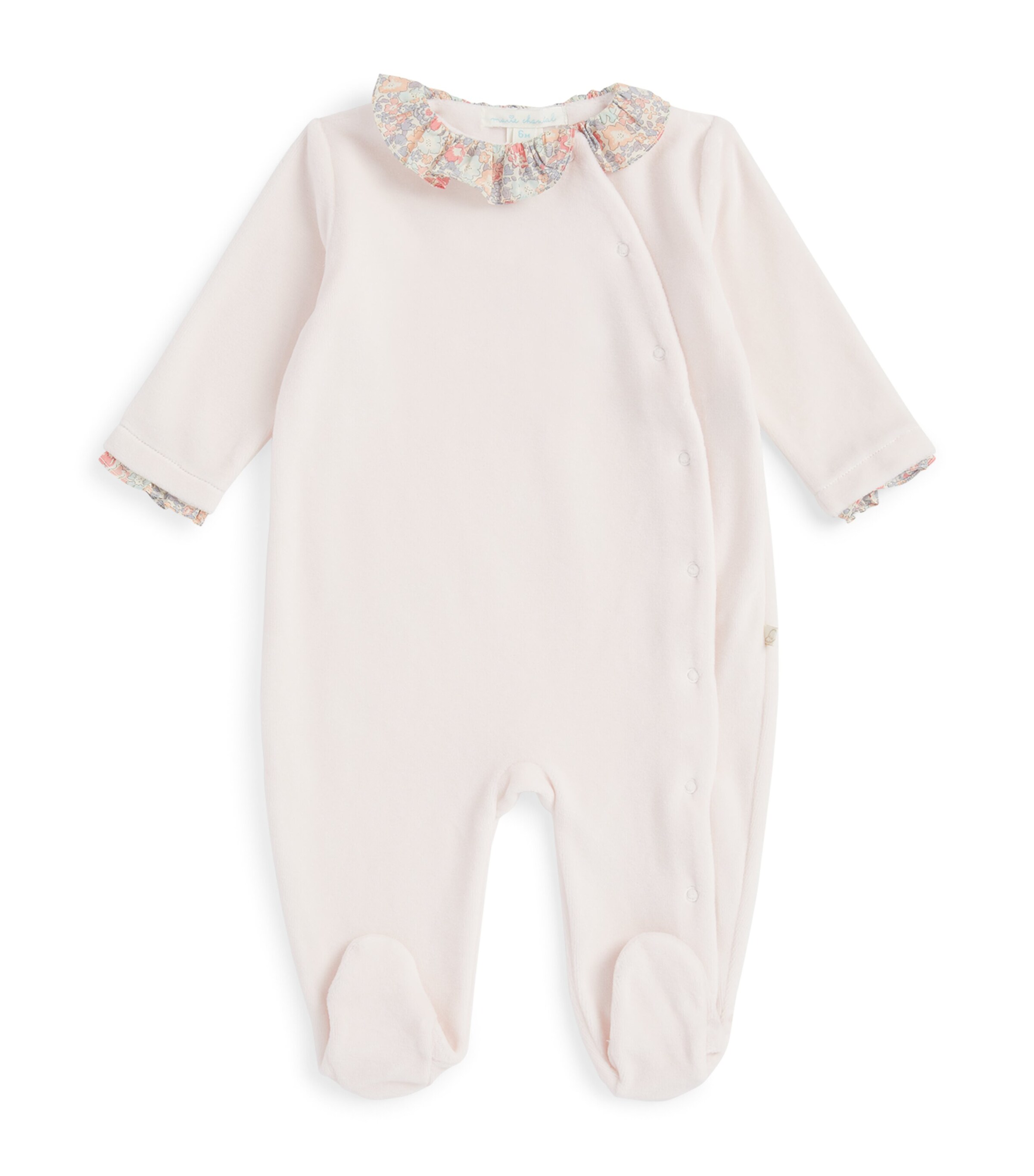 Marie-Chantal Cotton Wing-Appliqué All-In-One (3-18 Months) White/pink Image 1