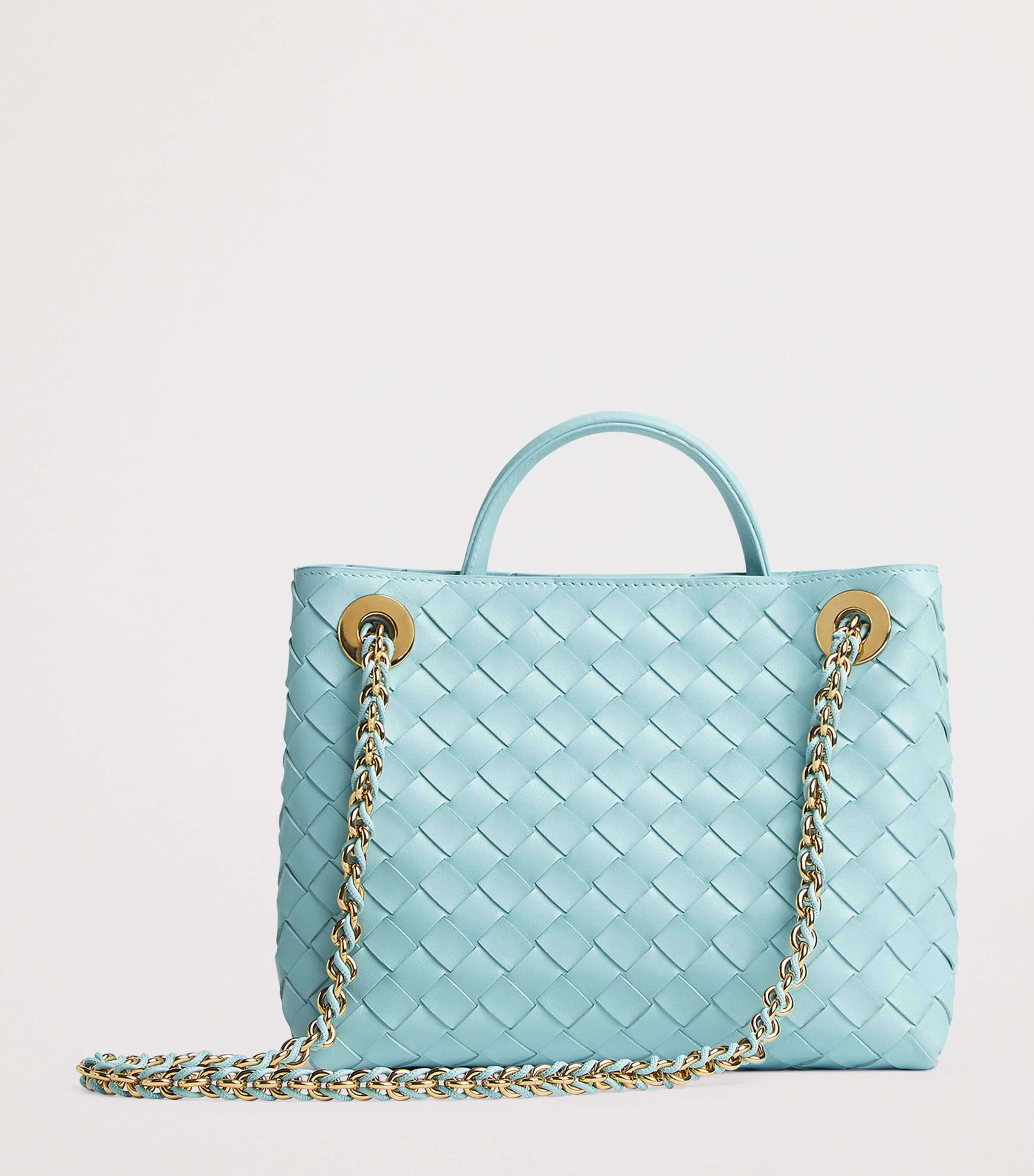 Small Leather Andiamo Top-Handle Bag 4840 Image 4