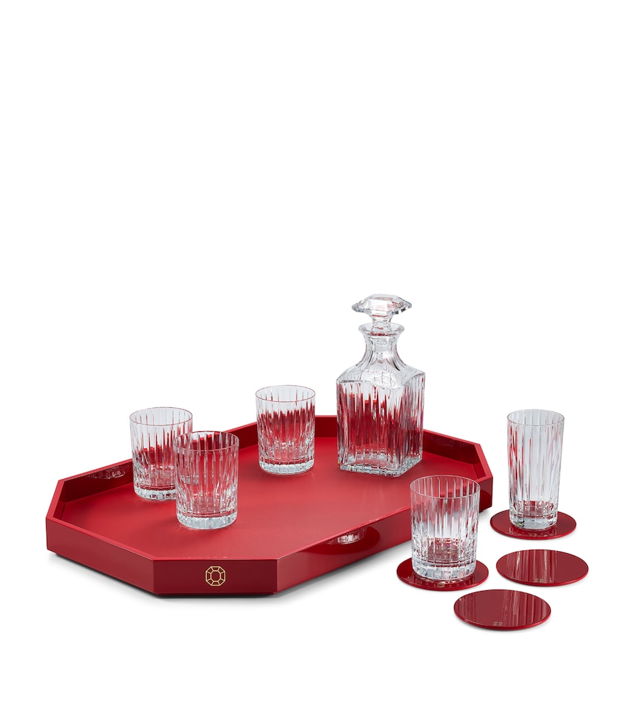 Large Octagone Tray (60cm x 40cm) CLEAR Image 3