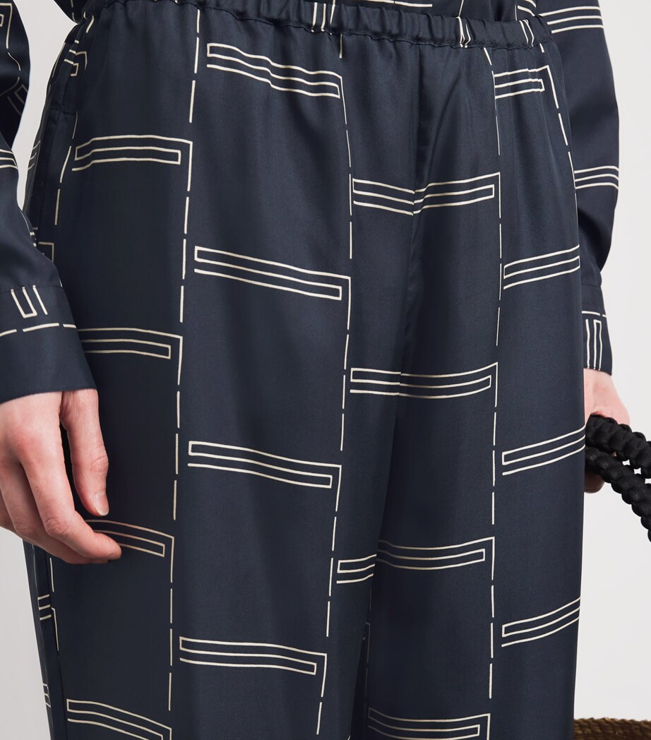 Silk Twill Trousers BAMBOO Image 6