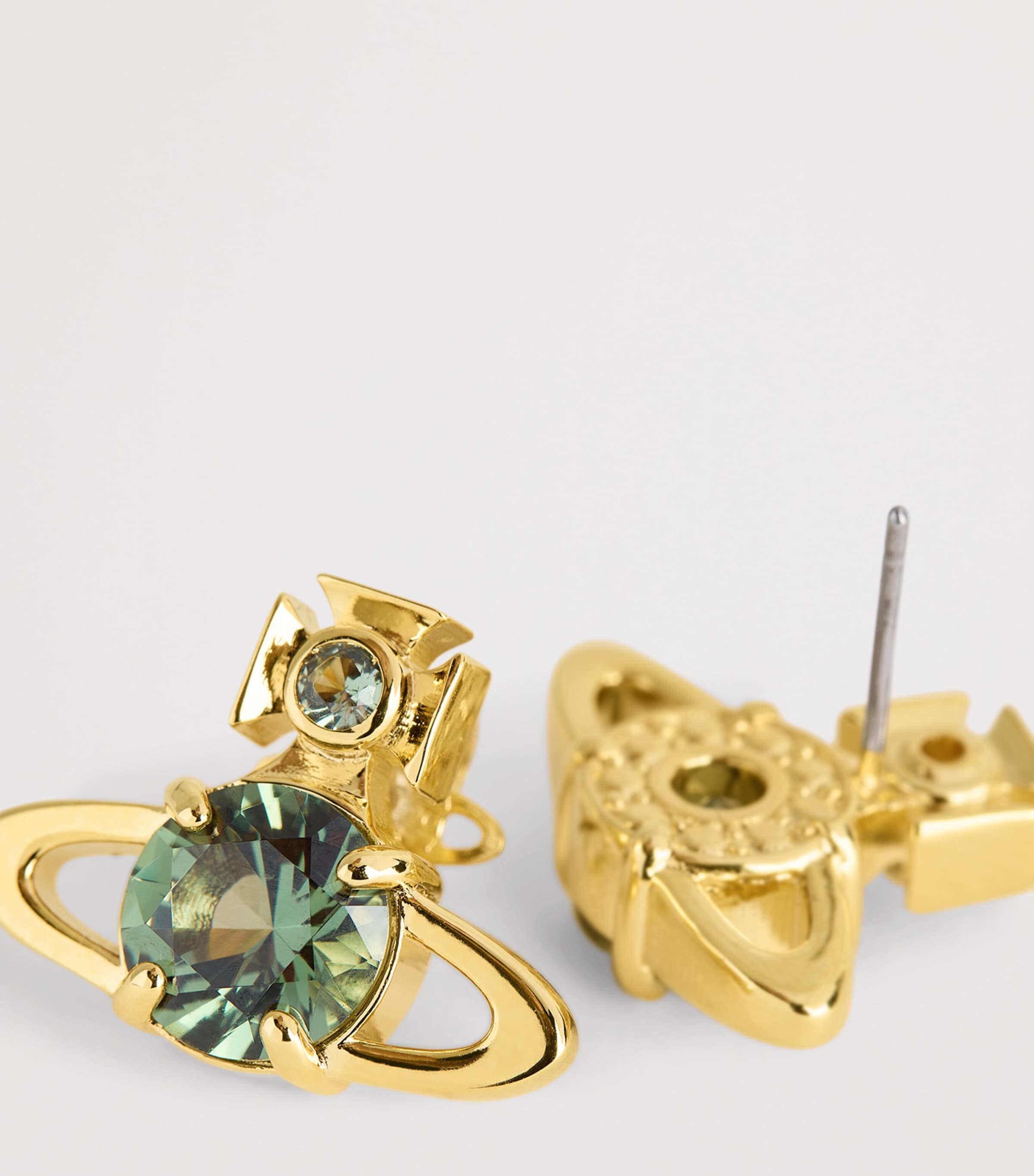 Vivienne Westwood Large Reina Stud Earrings | Harrods US