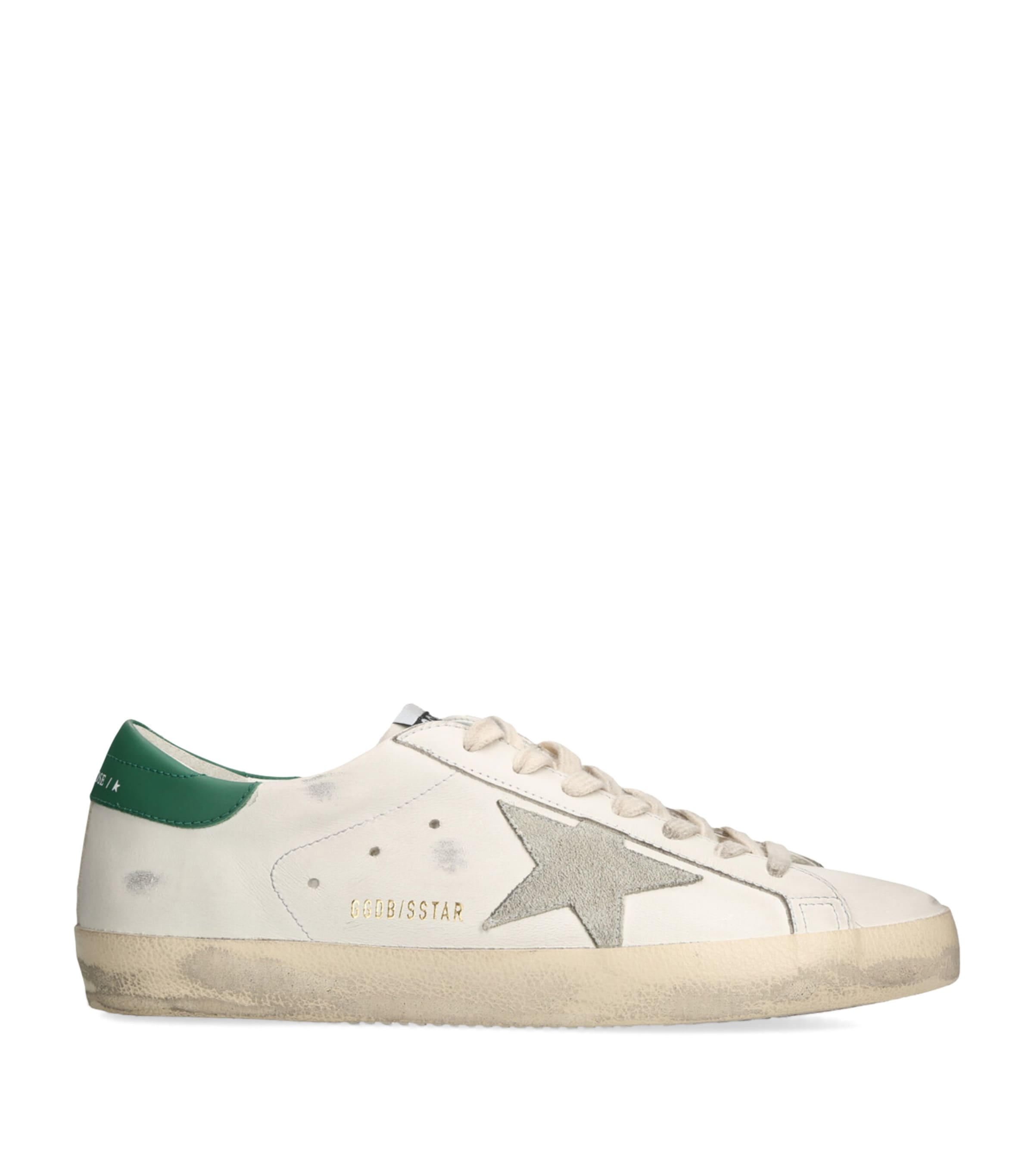Golden Goose Leather Super-Star Sneakers | Men Shoes | Trainers | Low-Top Trainers | Designers | Golden Goose