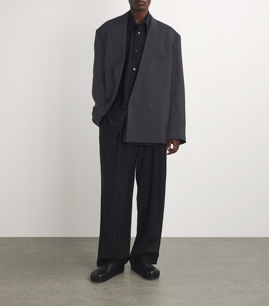 Oversized Daburu Blazer DARKEST NAVY Image 2
