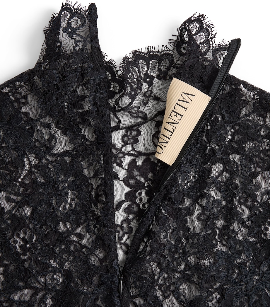 Lace Floral Bodysuit 0NO Image 7