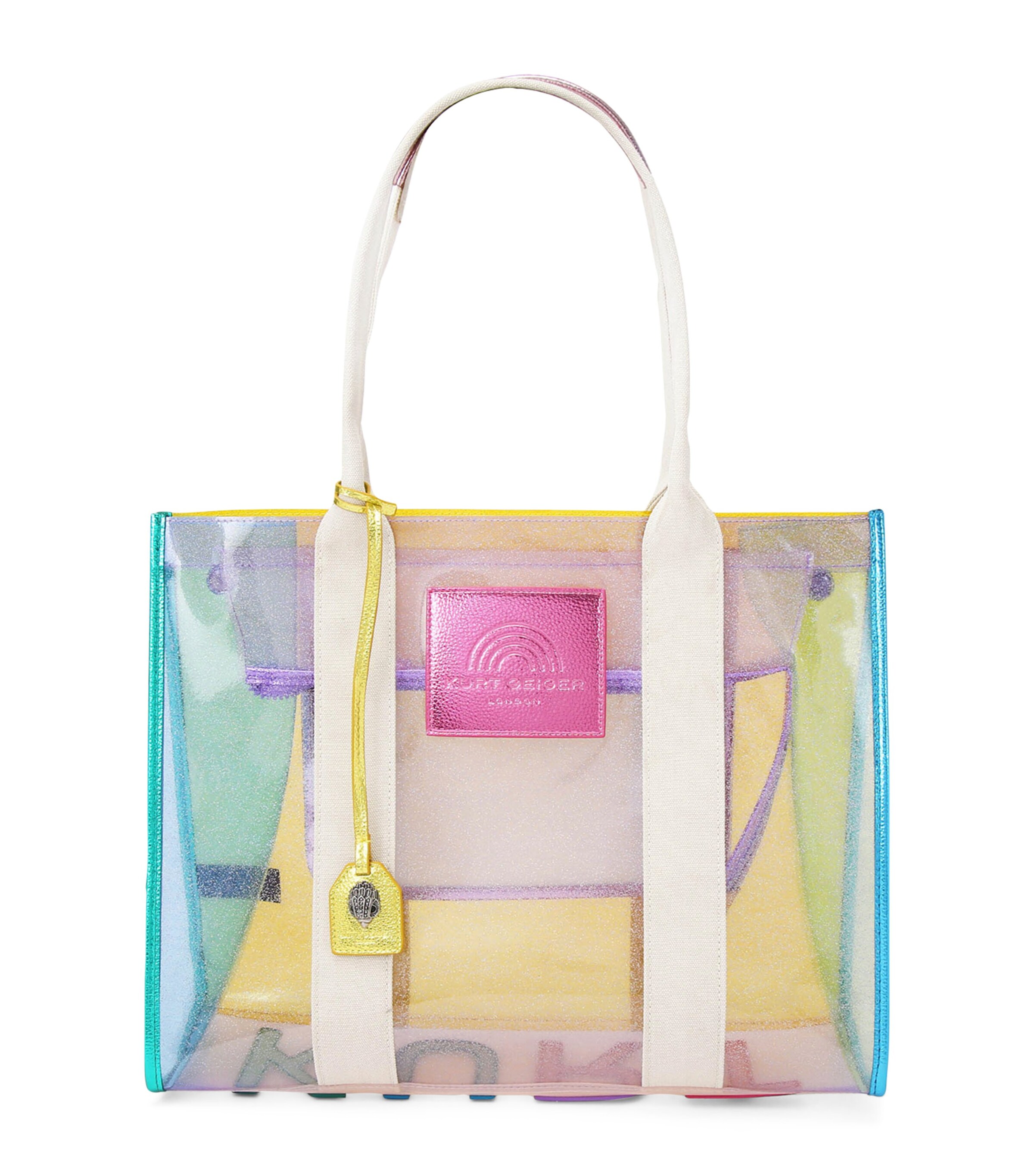 Kurt Geiger London Vinyl Southbank Tote Bag Mult/other Image 1