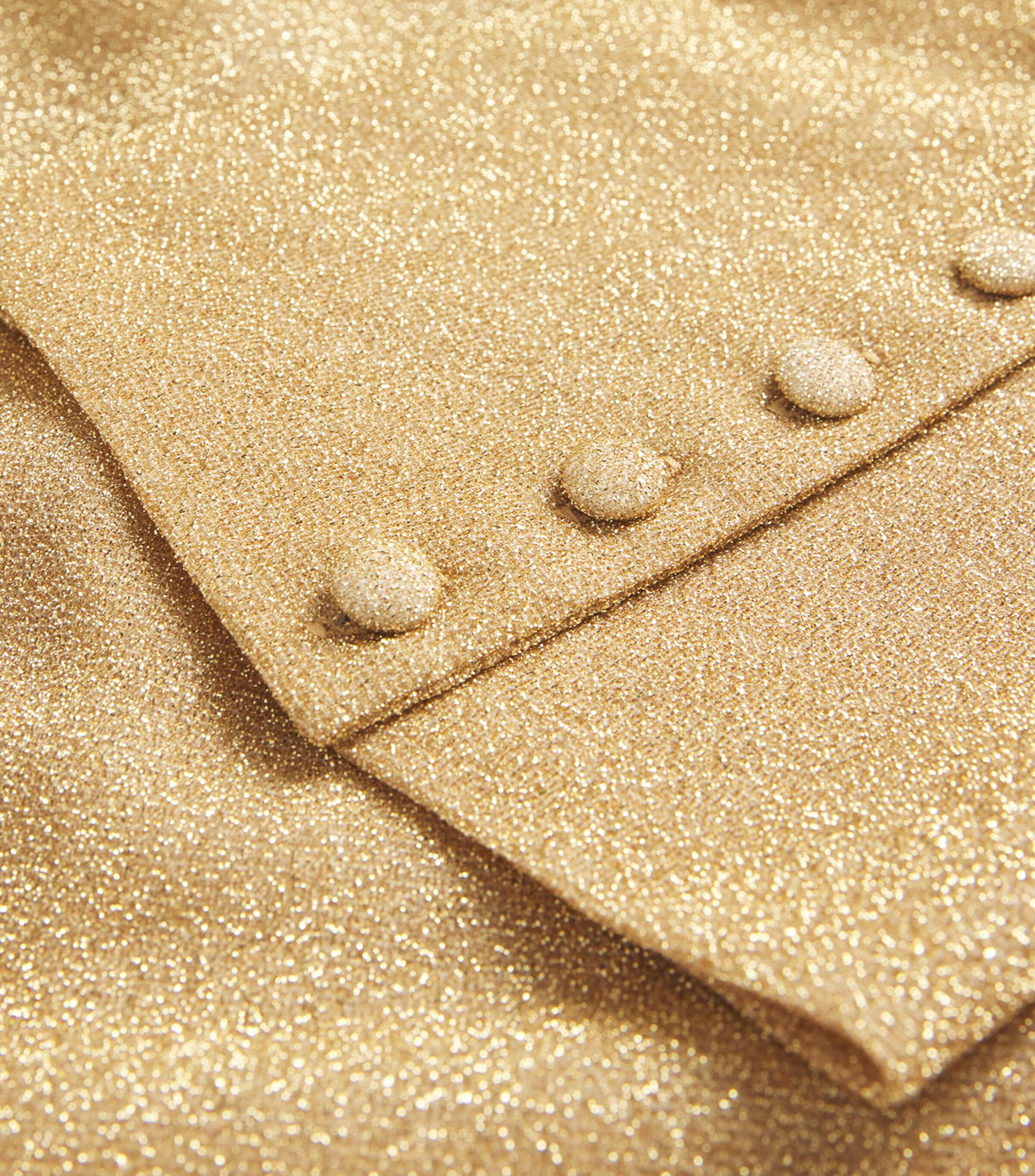 Oséree Womens Oversized Lumière Shirt Gold Image 5