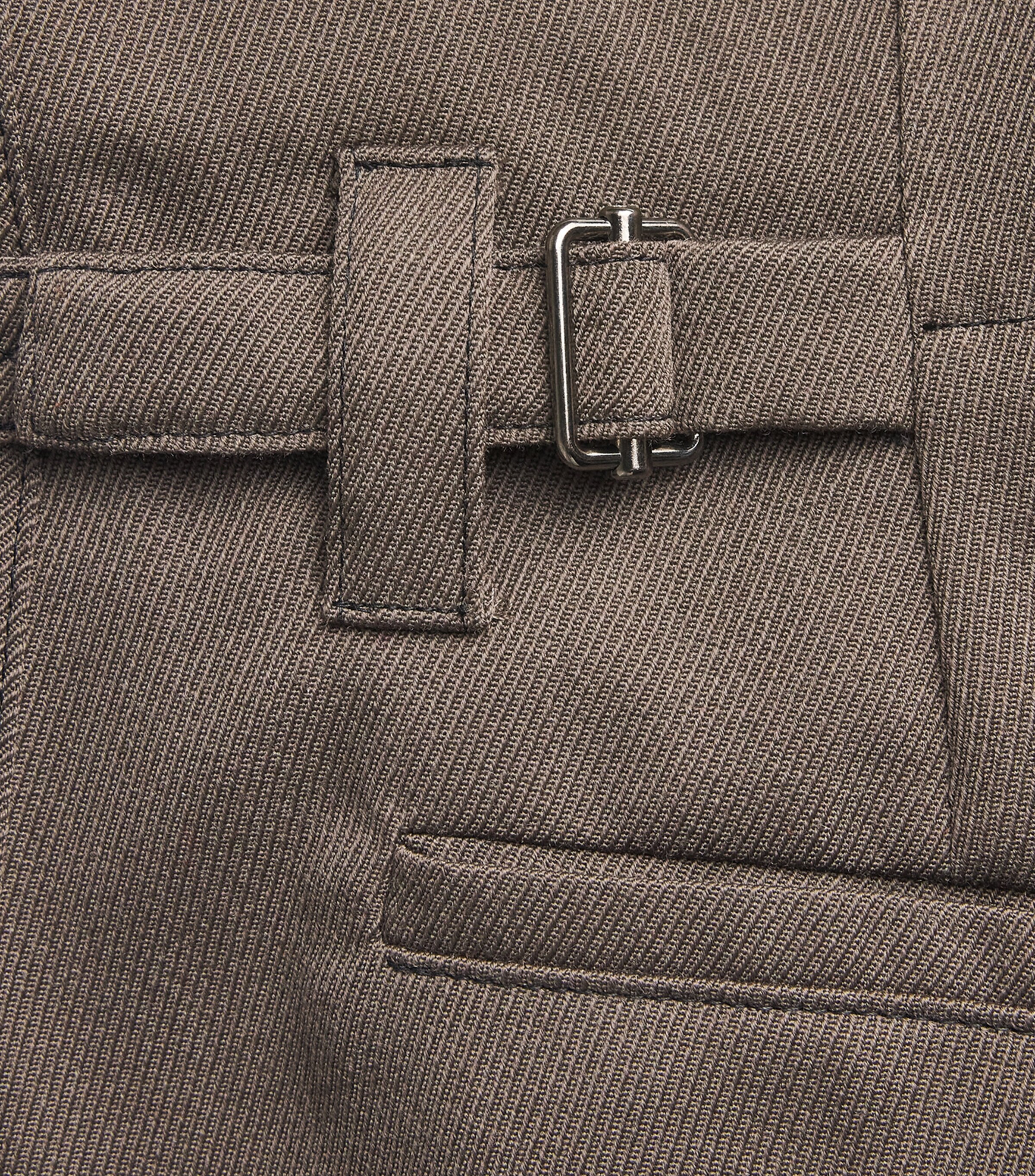 Paul Smith Mens Wool Pleated Trousers Image 6