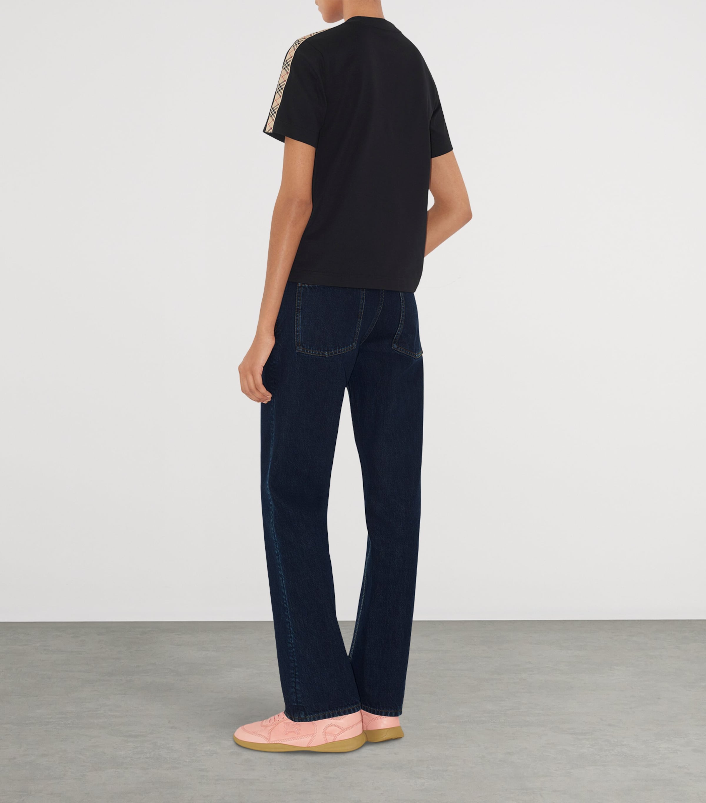 Check-Trim EKD T-Shirt BLACK Image 4