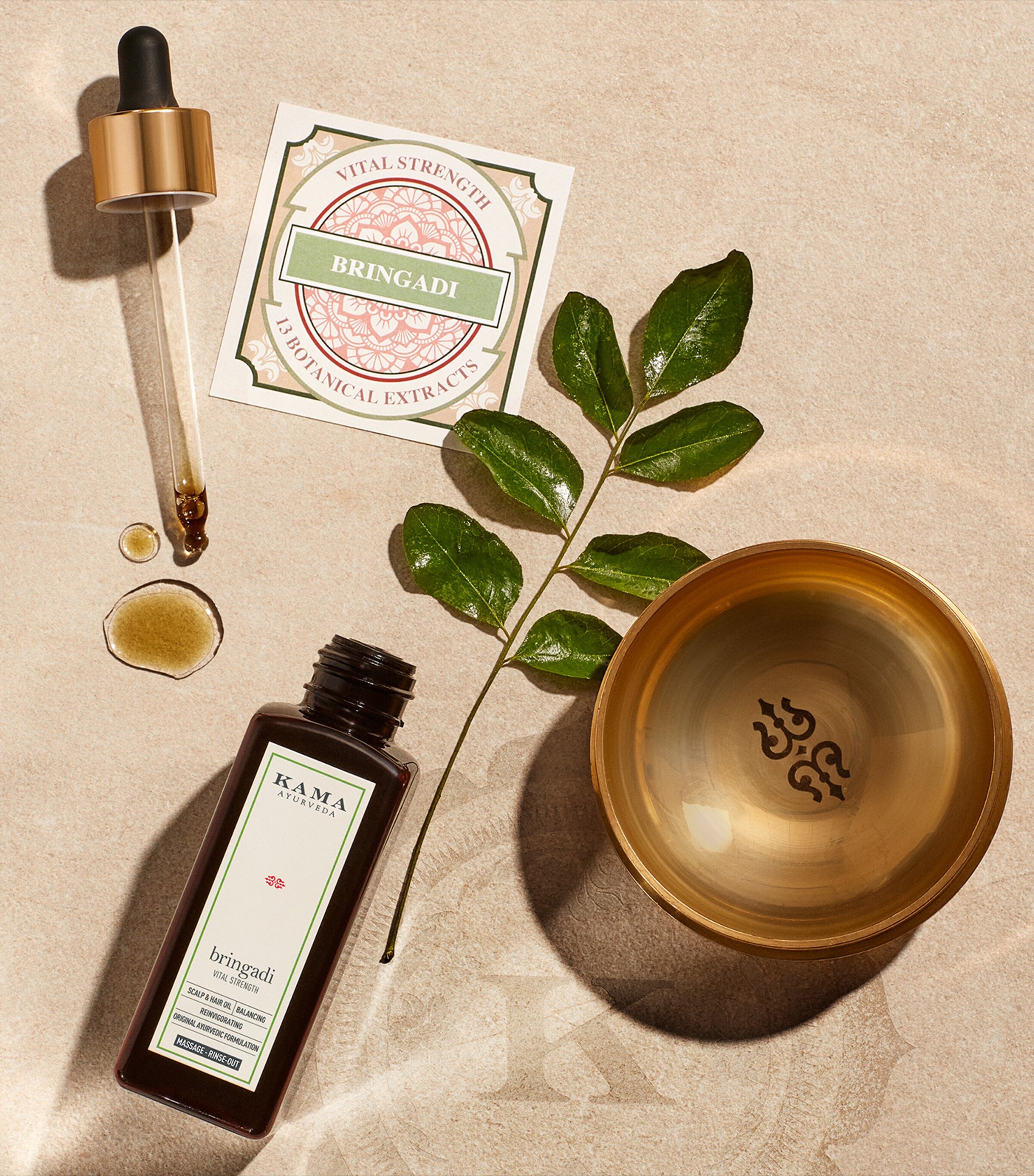 Bringadi Scalp & Hair Oil (100ml) NO COLOUR Image 3