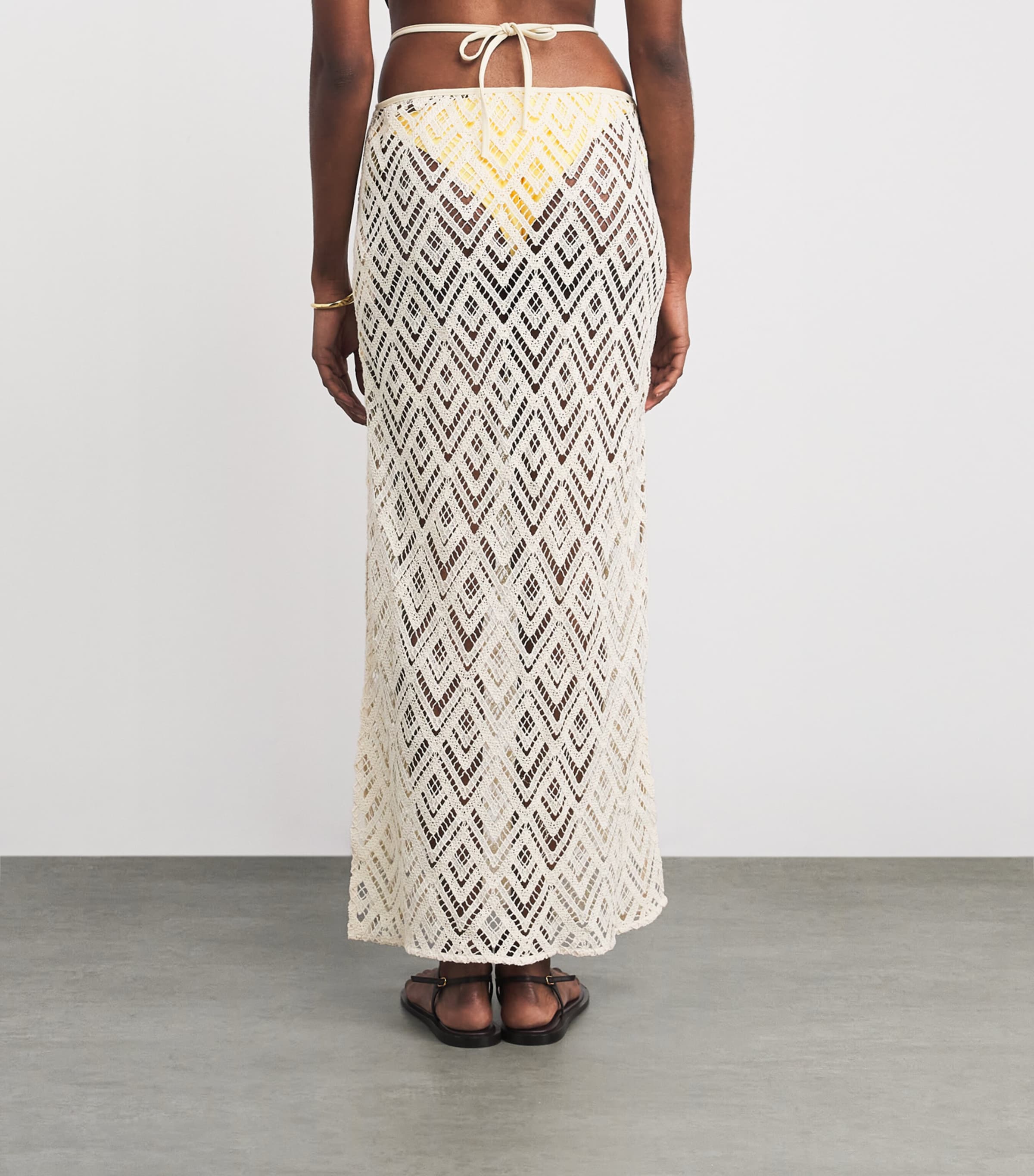 Cotton Soul Maxi Skirt ECRU Image 4