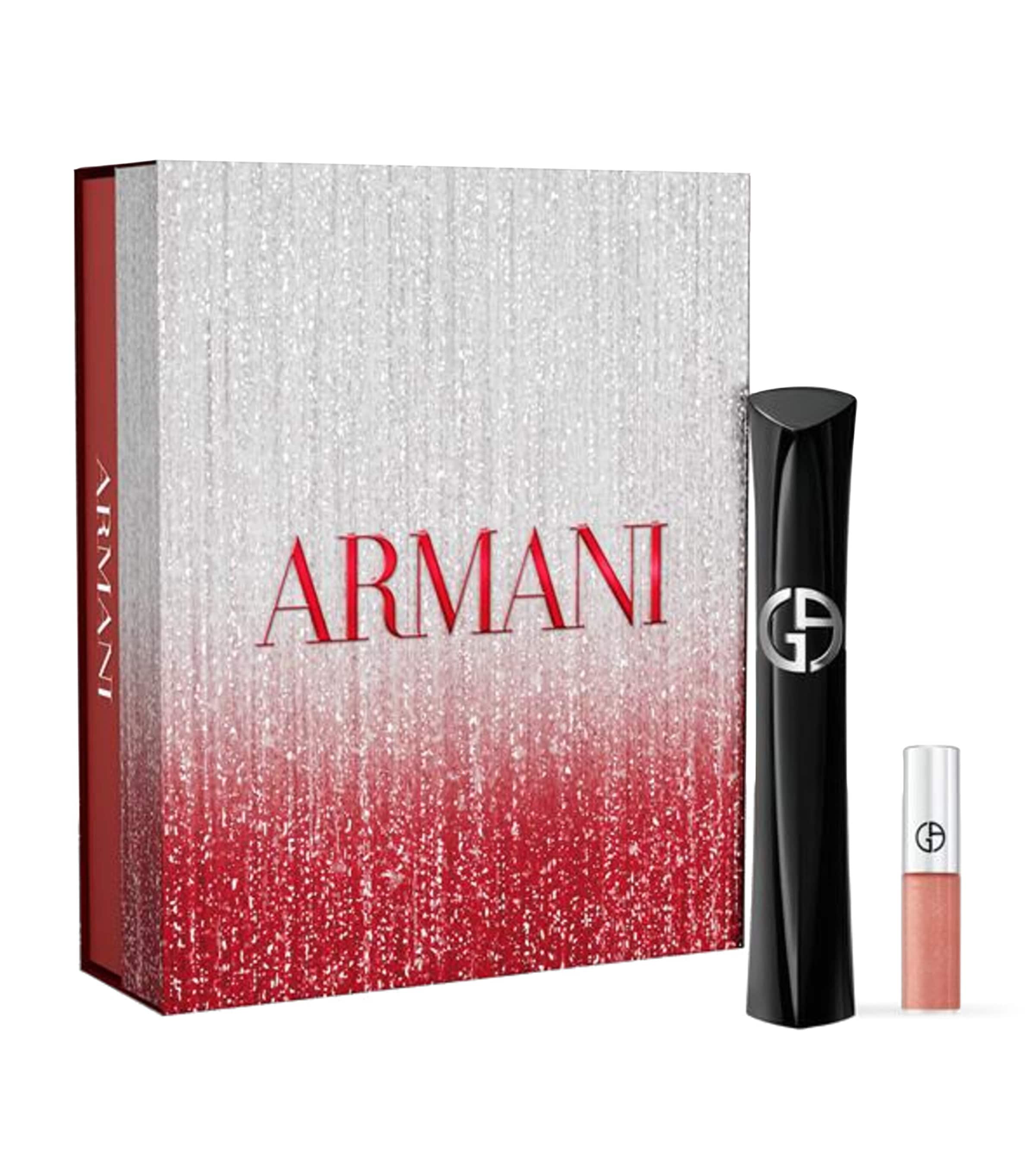 Armani Vertigo Mascara and Prisma Glass Icy Plumper Gift Set Image 1