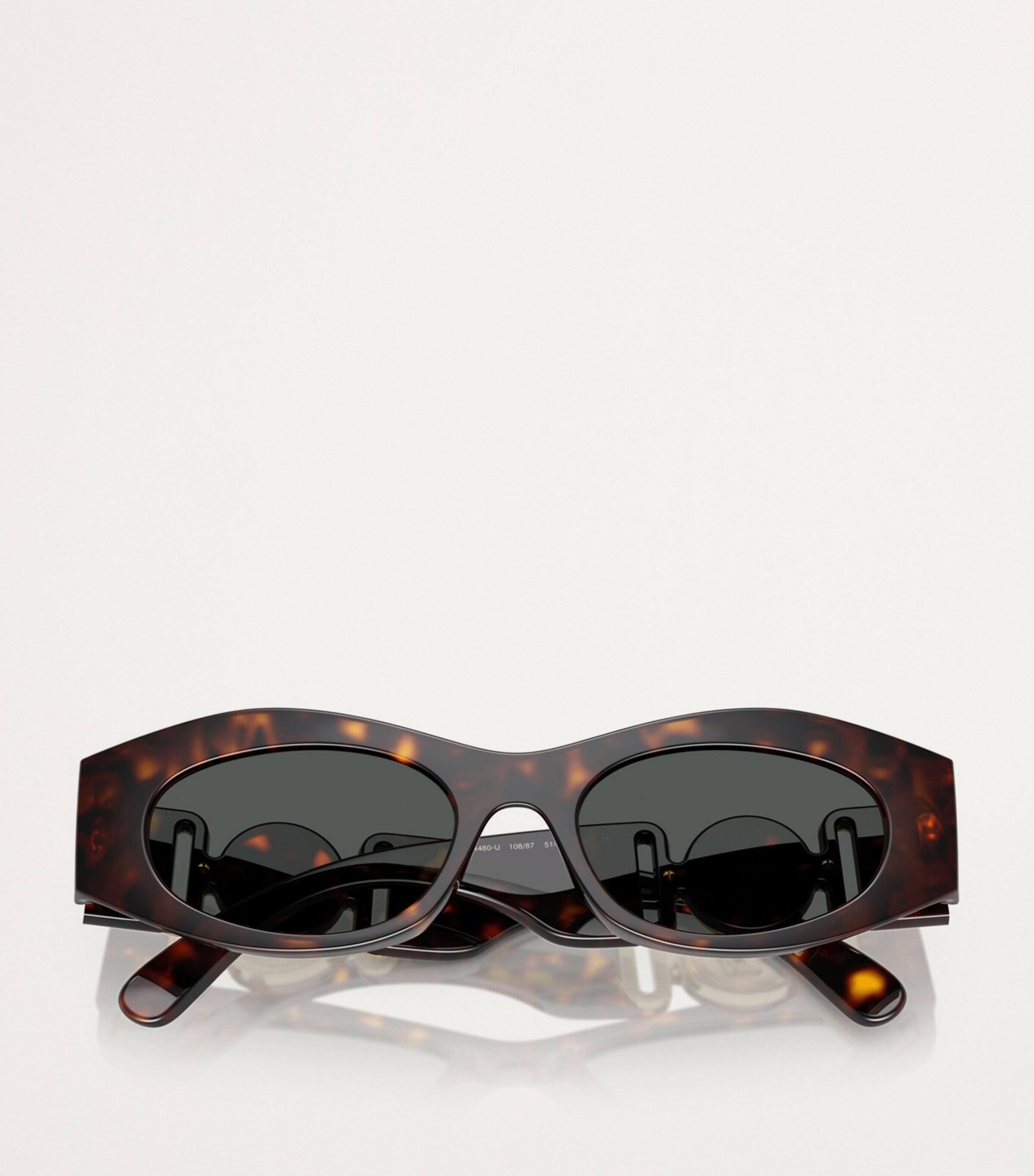 Acetate Oval Sunglasses 108/87 Image 5