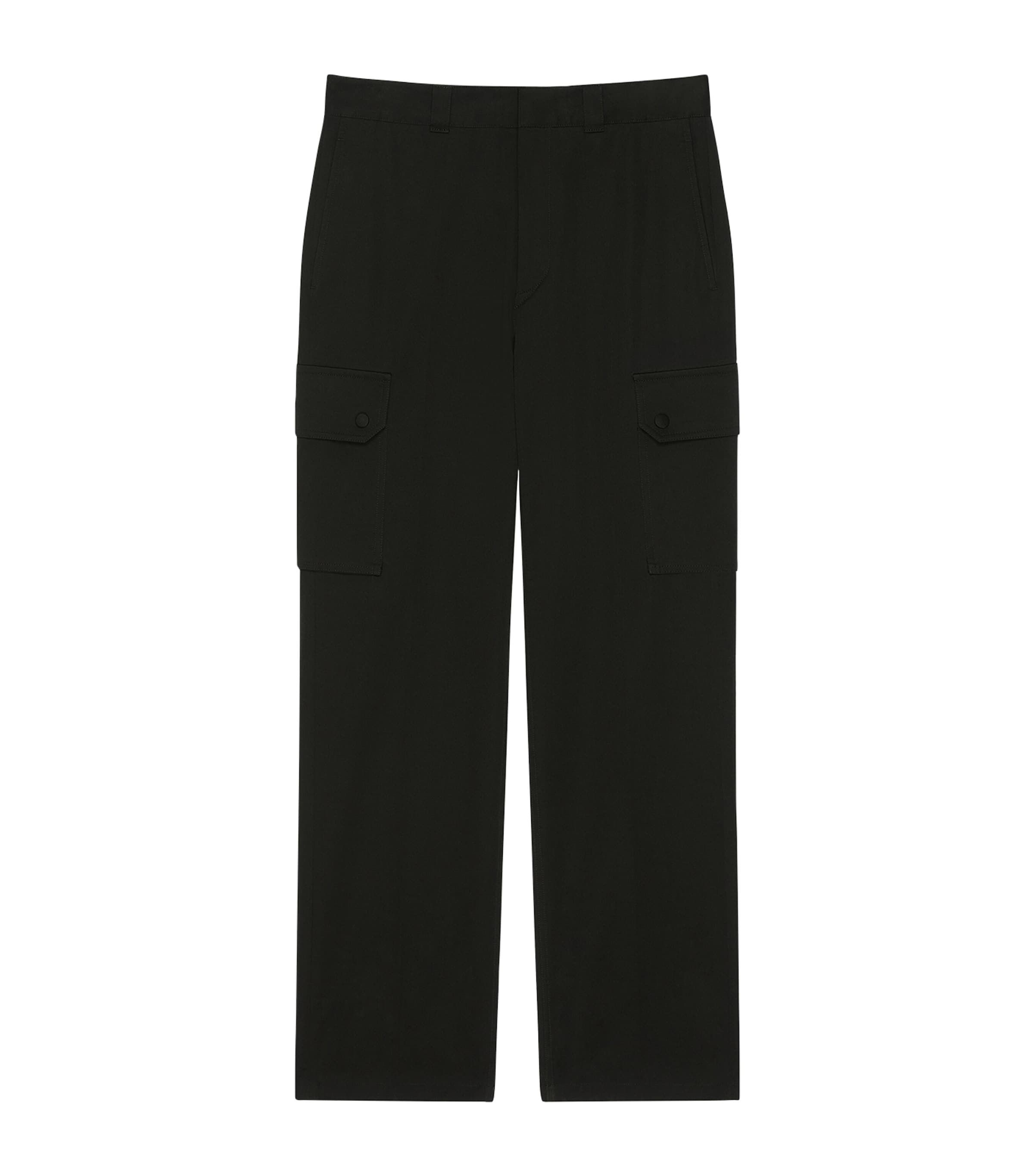 Givenchy Mens Cotton Cargo Trousers Image 1