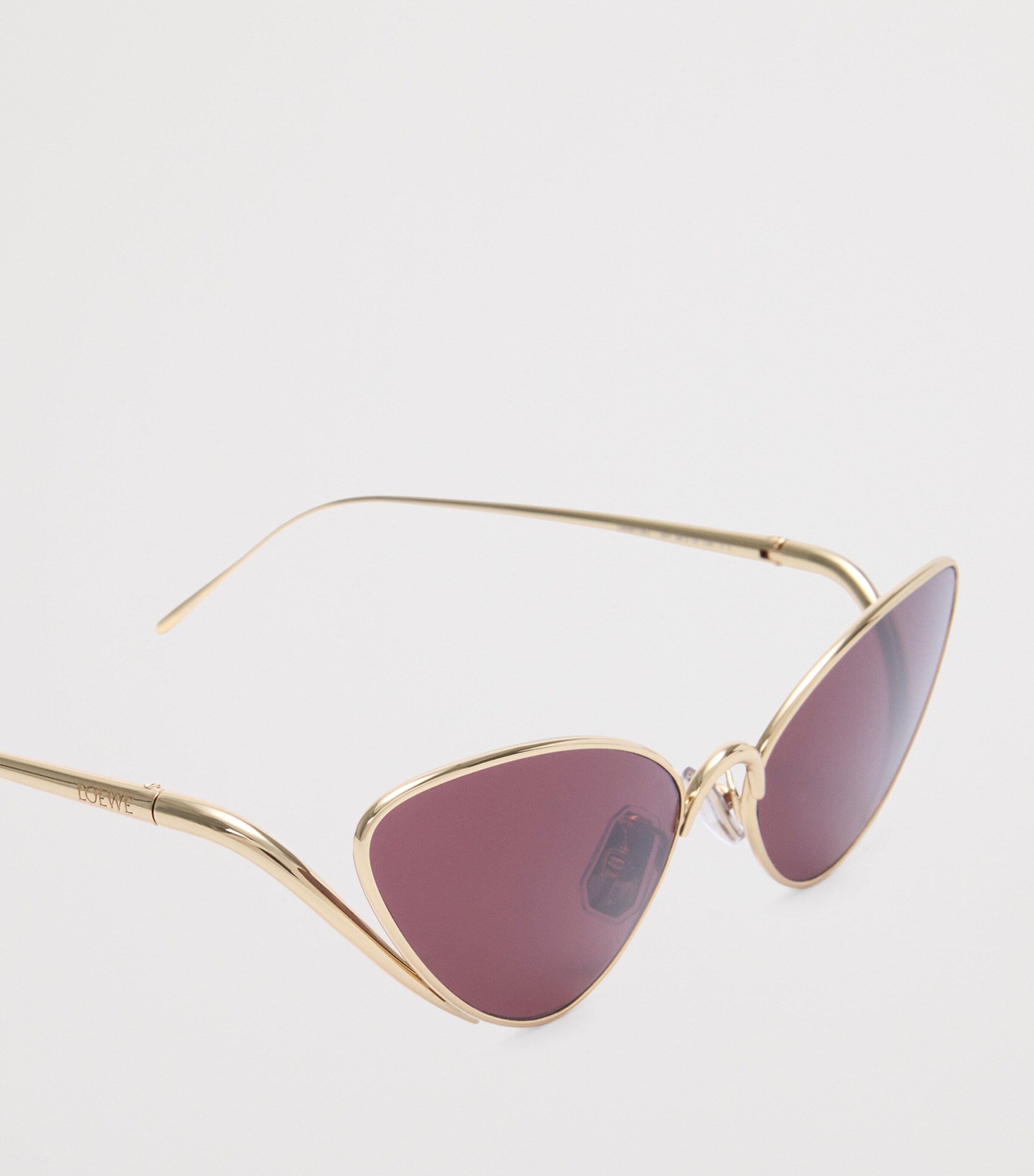 LOEWE Shooting Star Sunglasses Burgundy Image 4