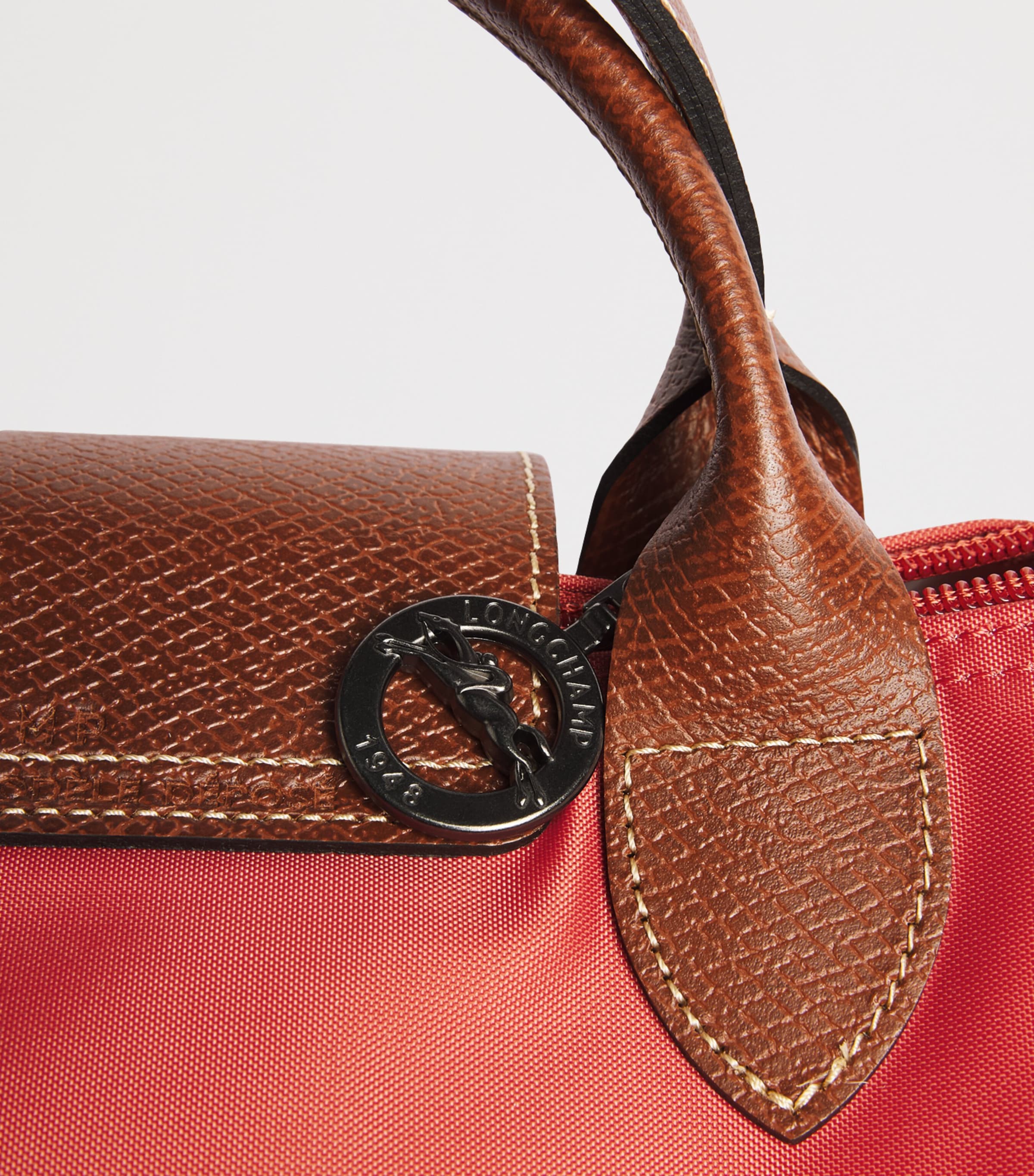 Longchamp Extra Large Le Pliage Original Travel Bag Fraise Image 6