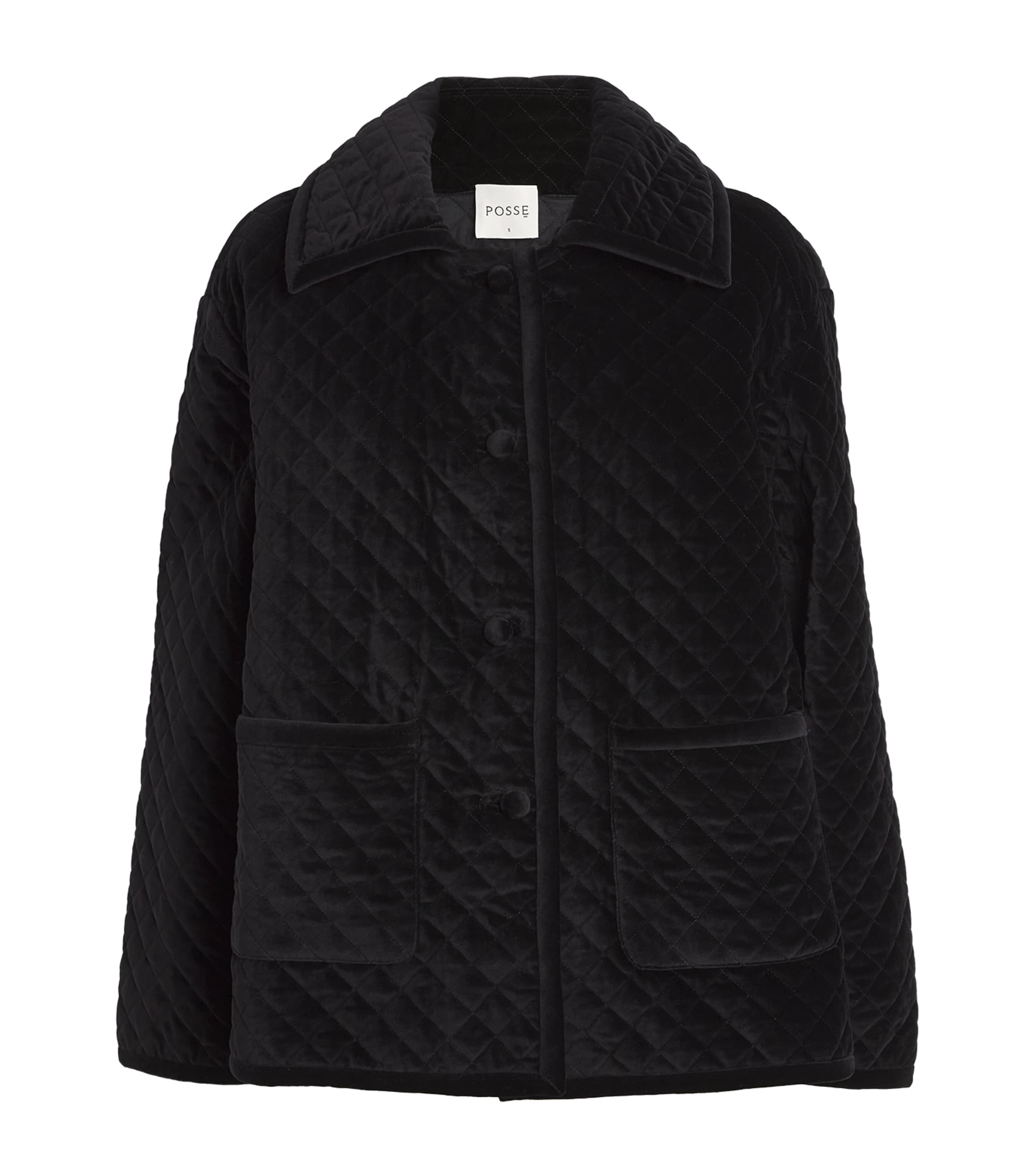 POSSE VELVET QUILTED MARKEY JACKET 