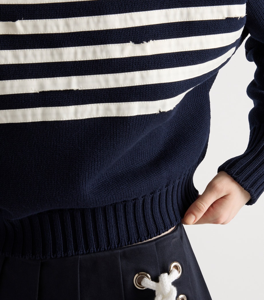 Cotton Oversized Sweater F022X Image 3