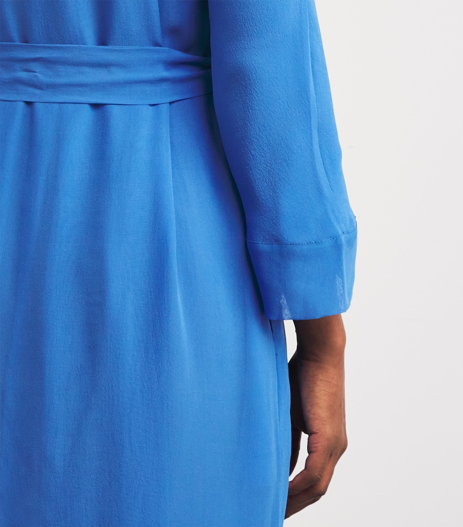 Silk Georgette Cassandra Robe 337/BLUE Image 6