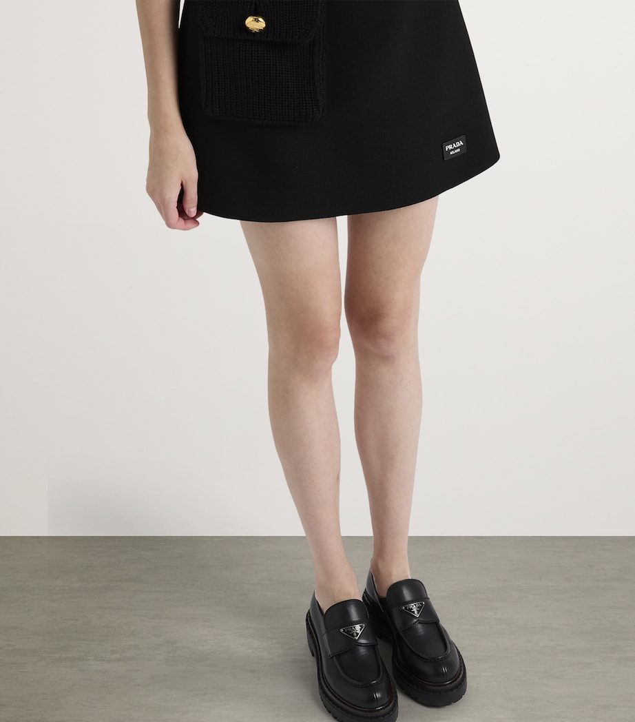 Prada Leather Loafers 55 Image 2