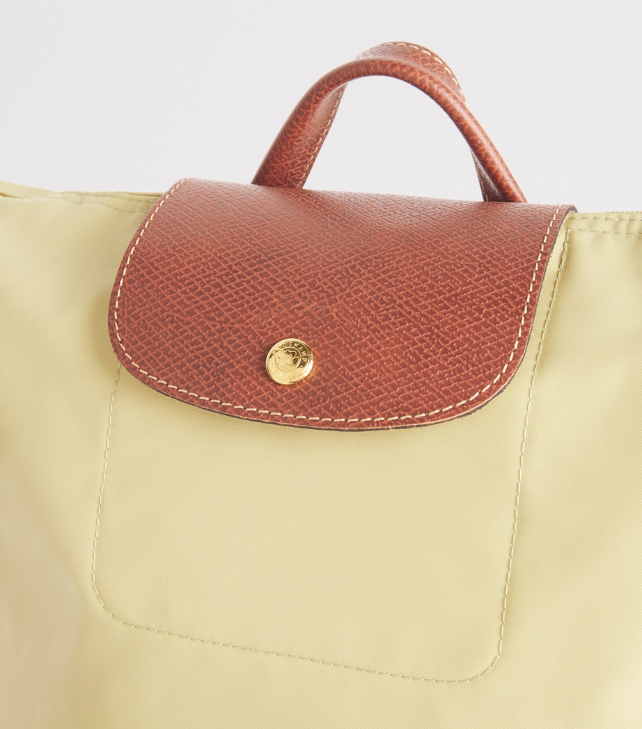 Medium Le Pliage Original Backpack 244 PISTACHIO Image 7