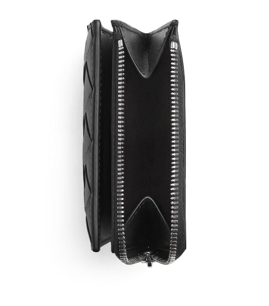 Small Intrecciato Bifold Zipped Wallet 8803 Image 3
