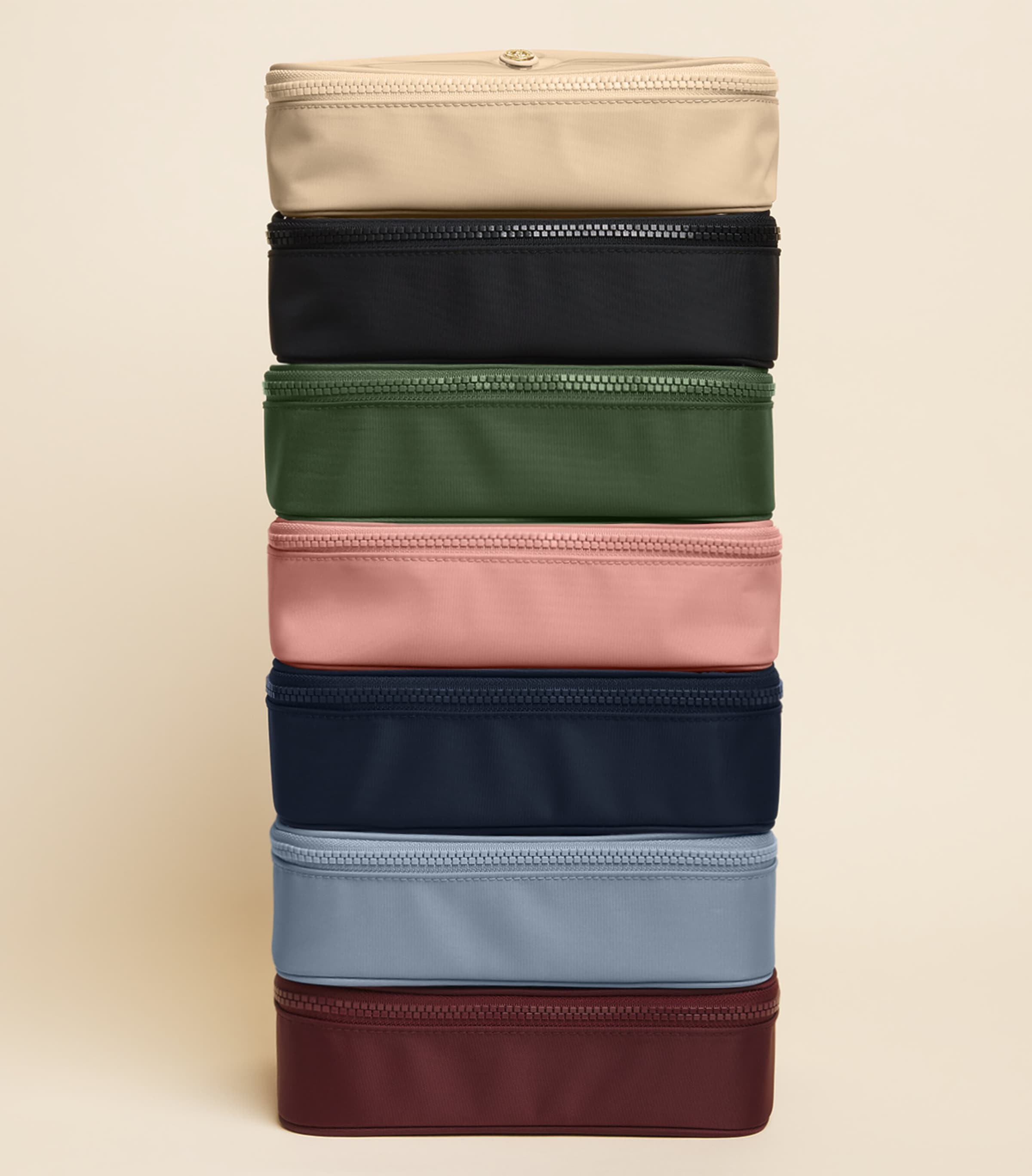 Harrods Clear Cosmetic Bag Blue Image 5