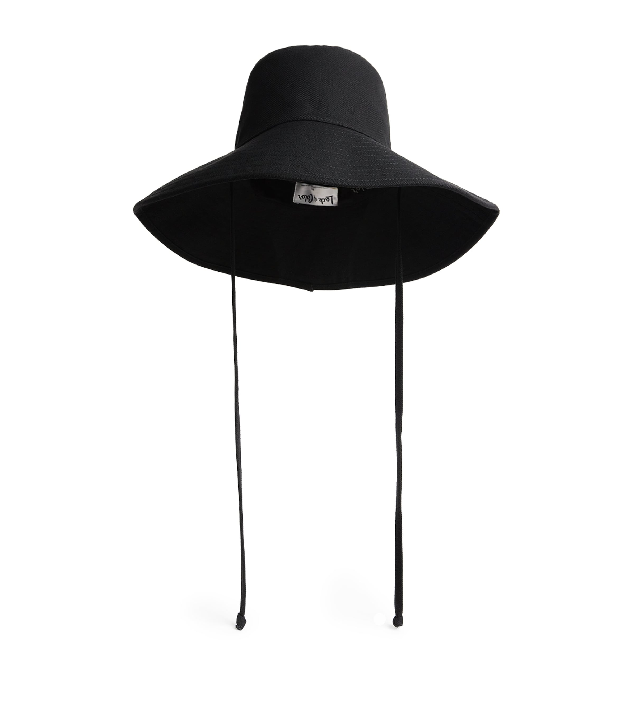 Lack Of Color Cotton Holiday Bucket Hat In Black
