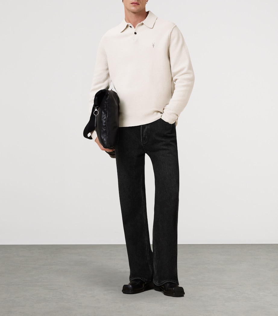 Ramskull Statten Polo Sweater CLOUDY WHITE Image 7