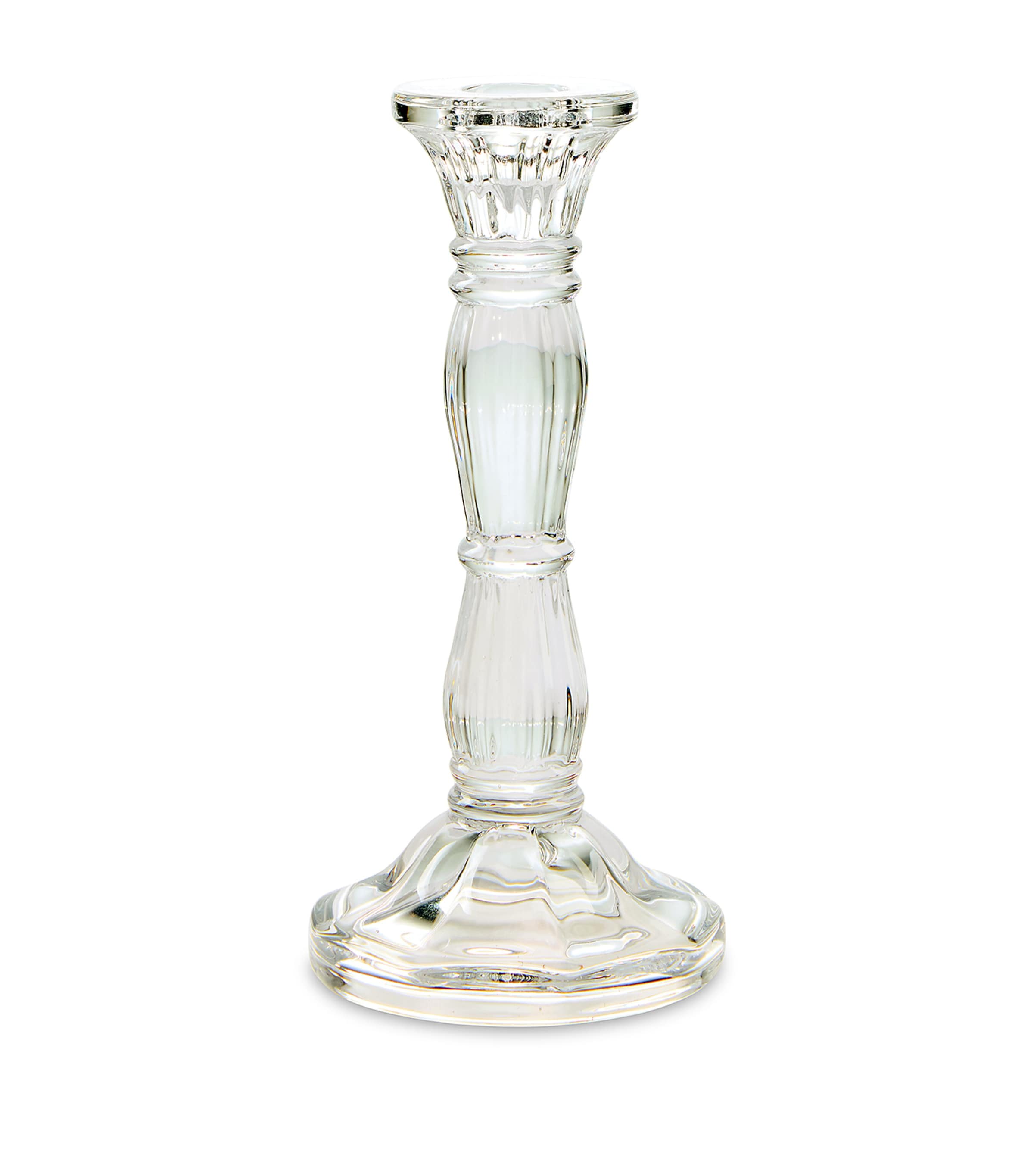 Gisela Graham Glass Candlestick | Christmas | Tableware | Table Decorations | Home Accessories | Candle Holders