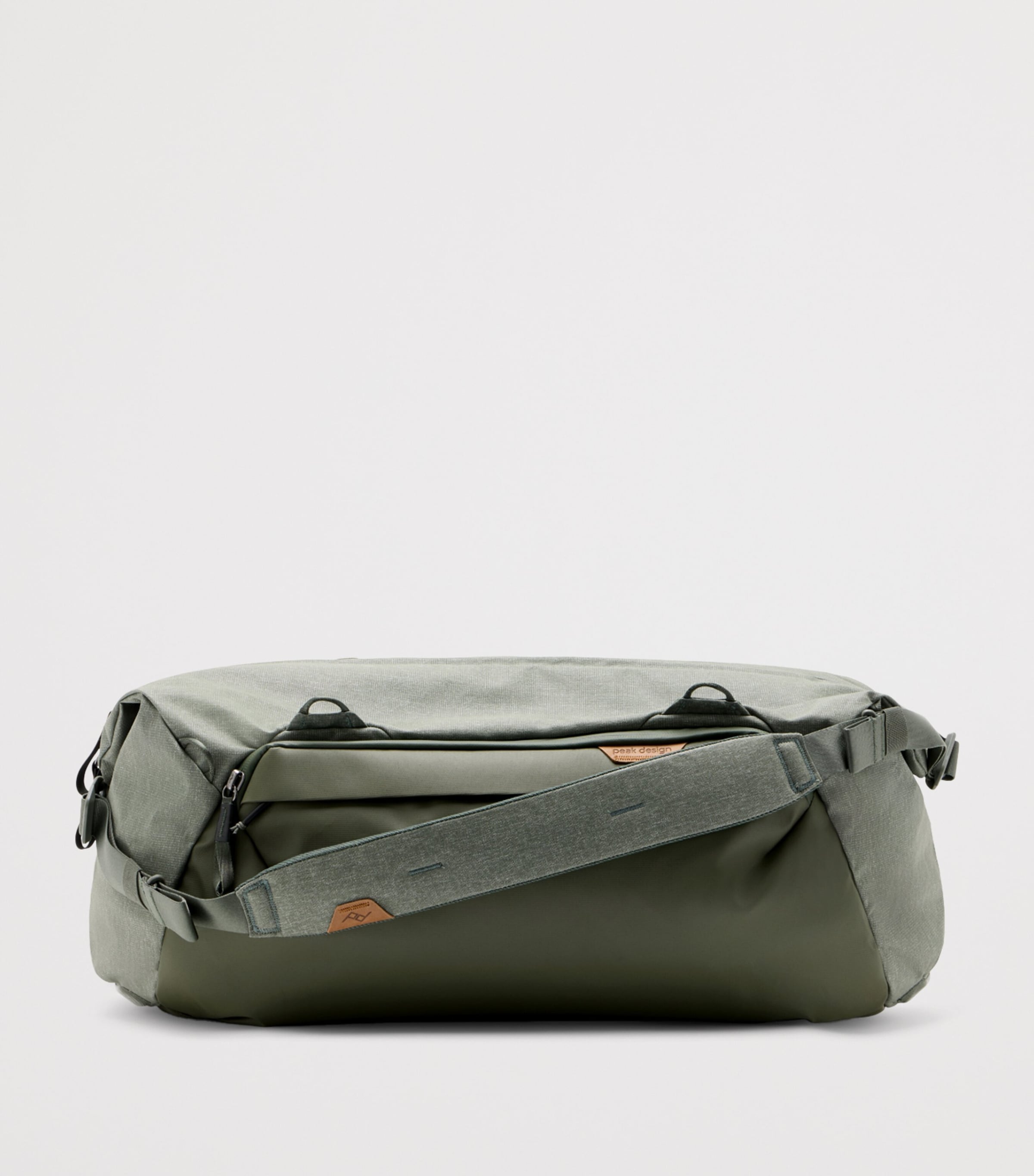Canvas Travel Holdall SAGE Image 4