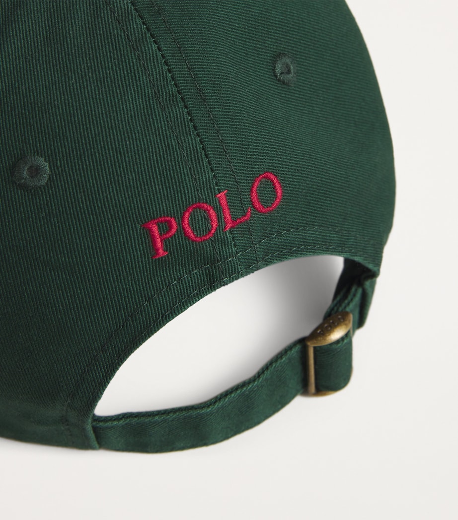 Polo Ralph Lauren Mens Polo Pony Baseball Cap College Green Image 3