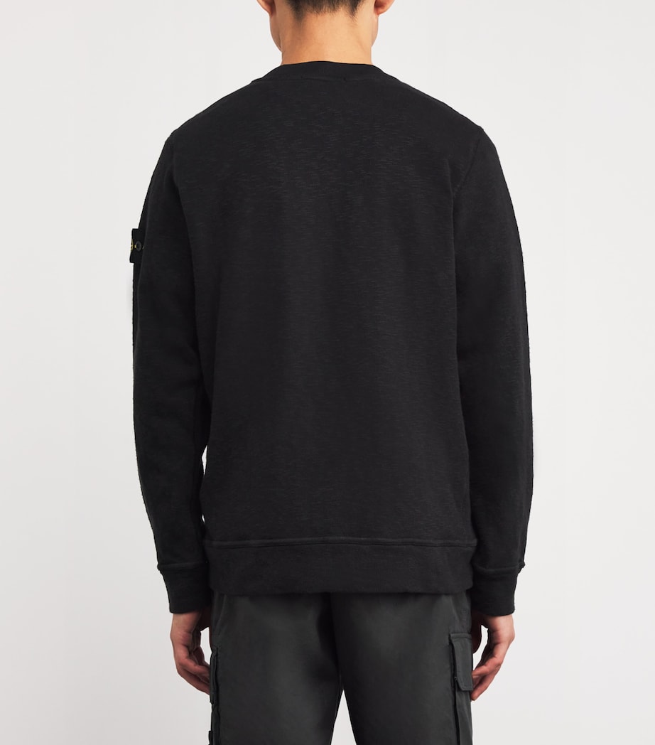 Cotton Compass Logo Sweatshirt V0029 Image 4