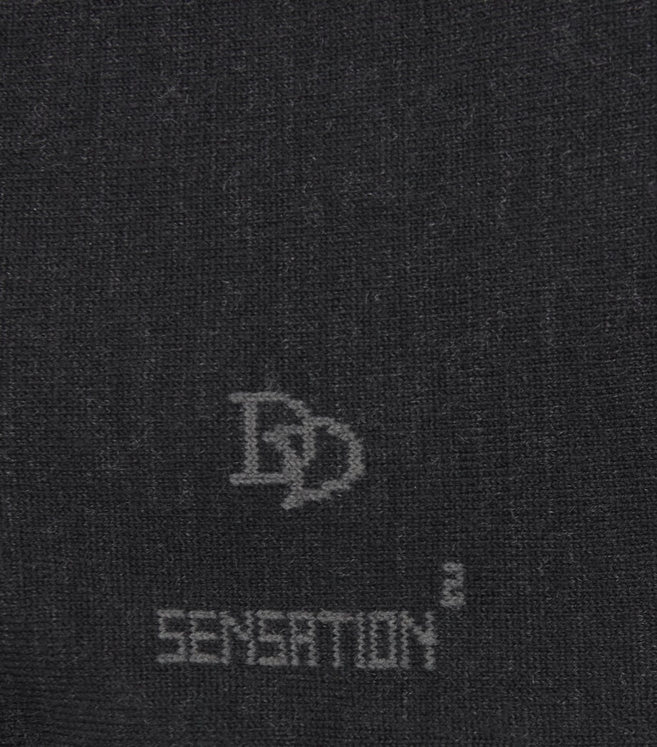 Doré Doré Mens Merino-Blend Socks Anthracit Image 2