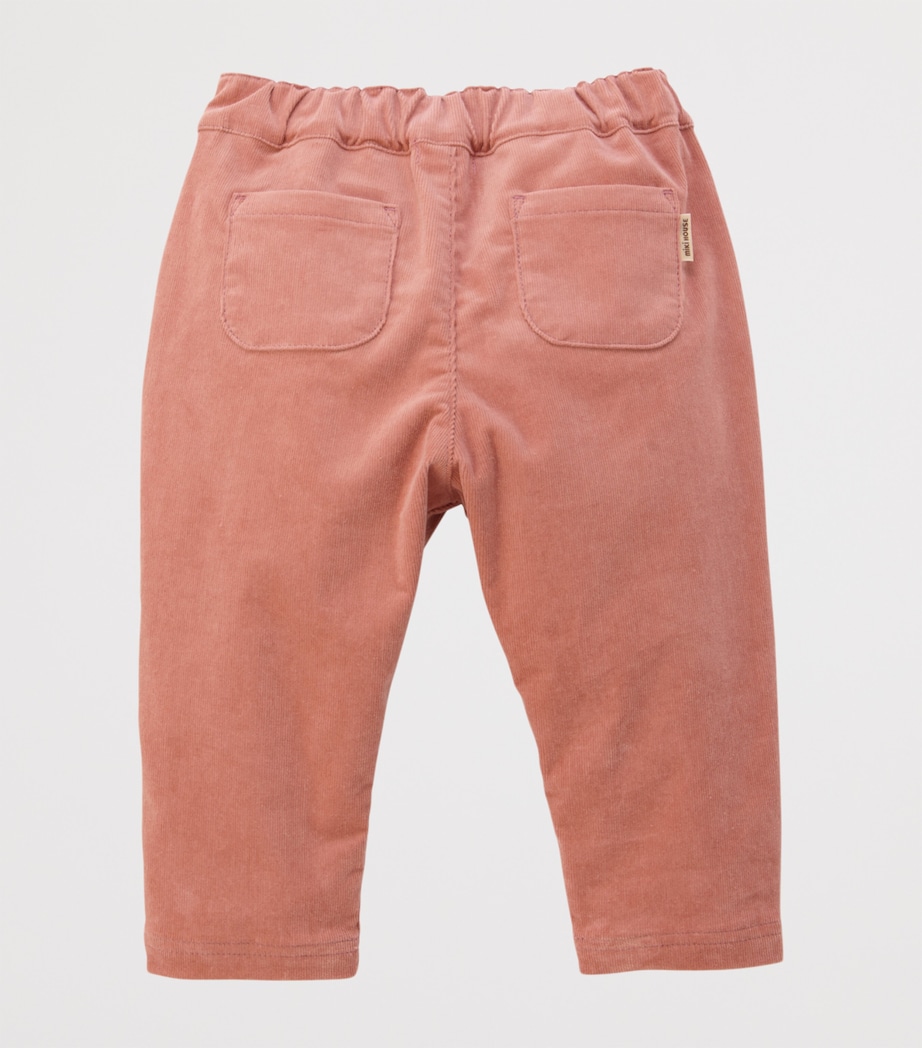 Cotton-Blend Usako Logo Trousers (2-7 Years) 25 Image 8
