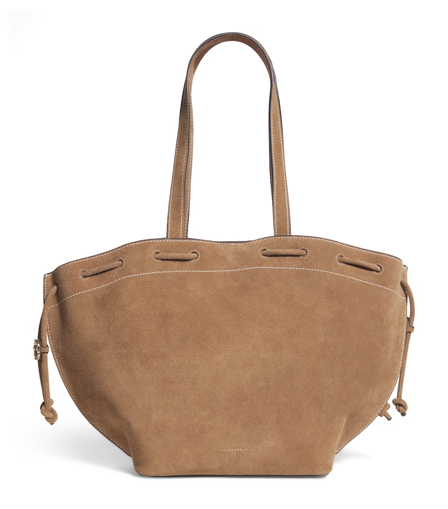 Suede Alban Tote Bag SAND Image 1