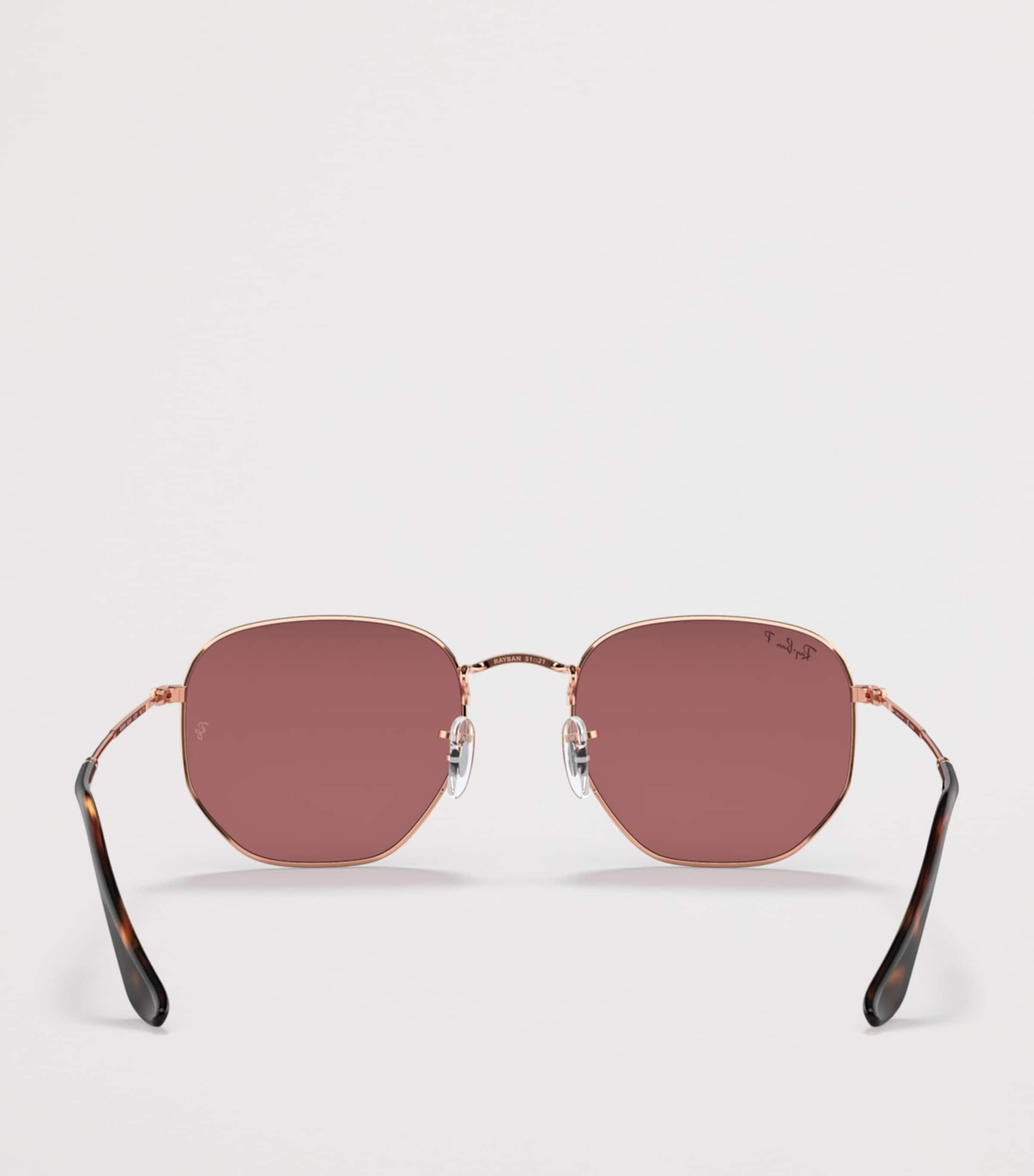 Ray-Ban RB3548N Hexagonal Flat Lenses Irregular Sunglasses Image 4
