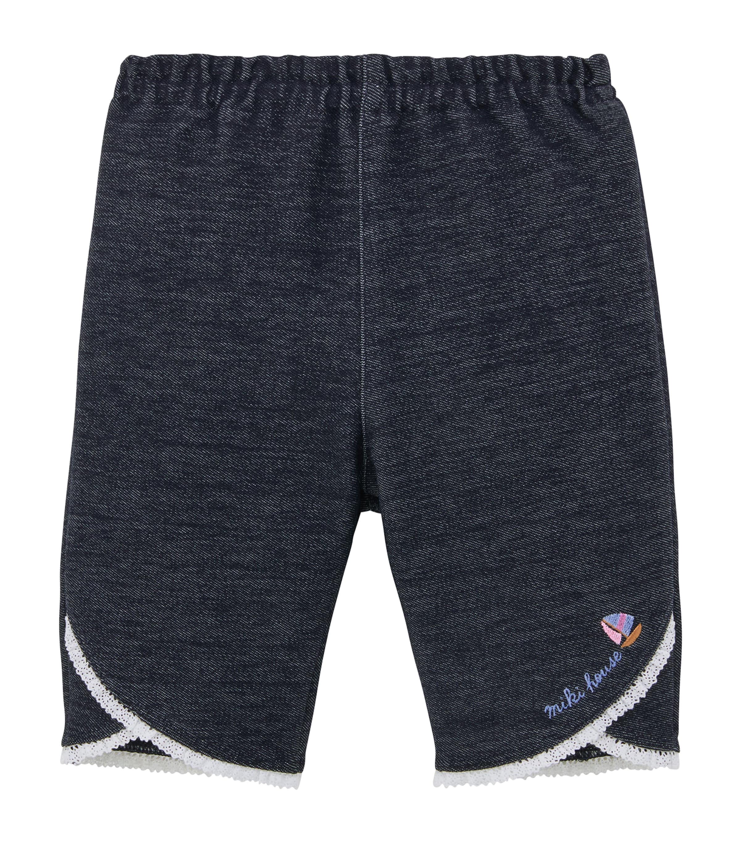 Miki House Cotton-Blend Cropped Sweatpants (2-9 Years) Image 1