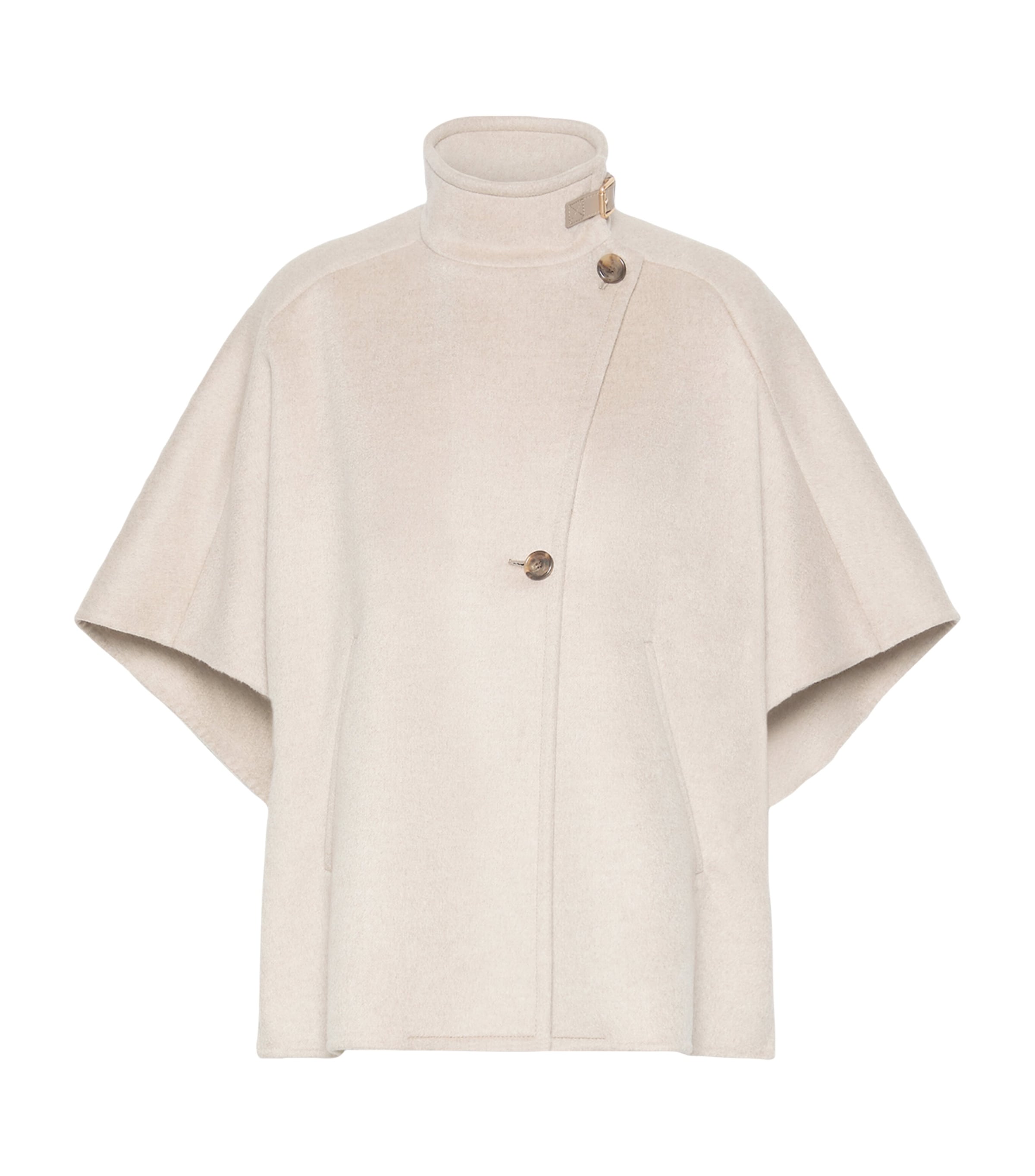 Max Mara Womens Cashmere Cape Stone Image 1