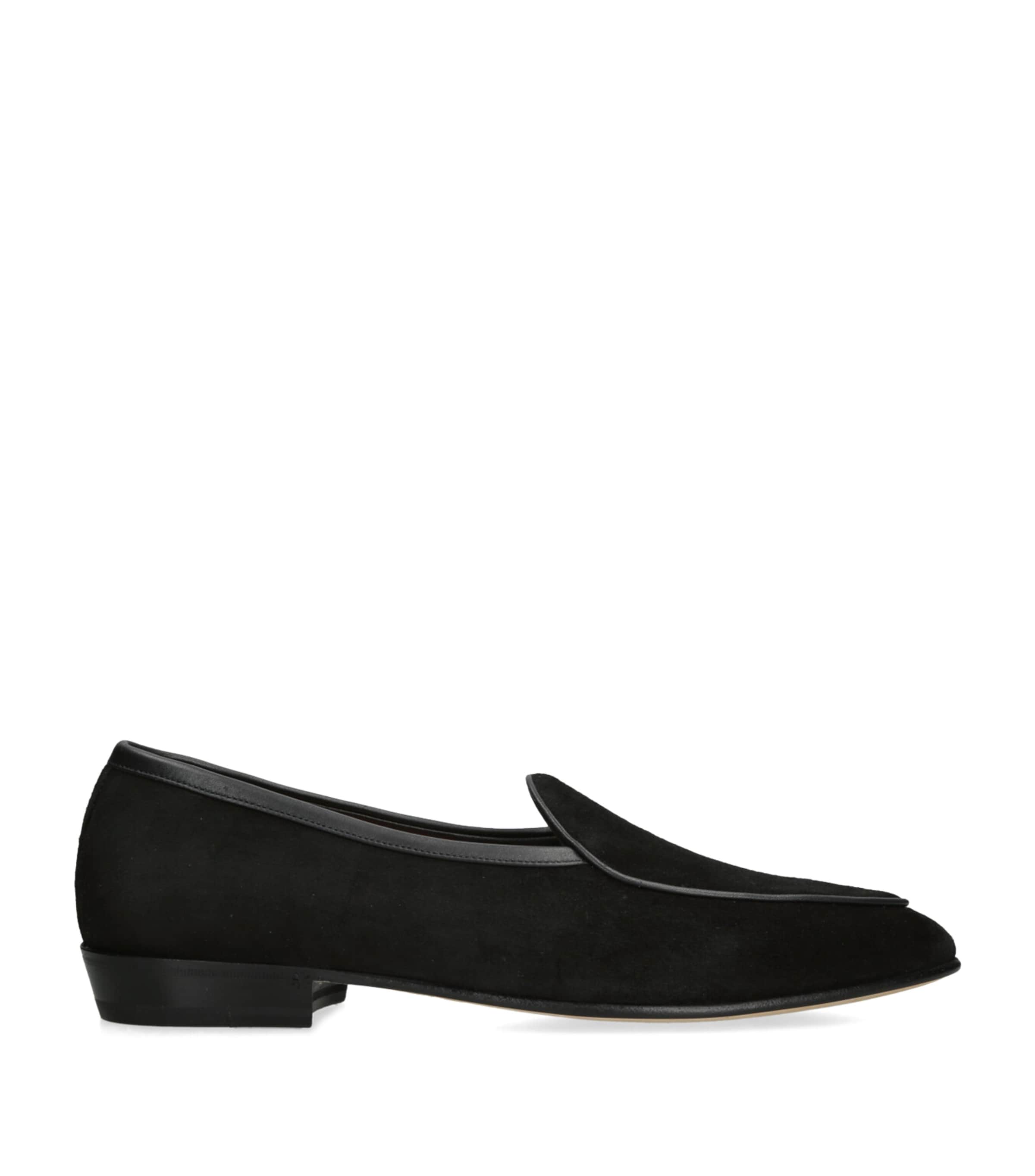 Baudoin & Lange Suede Sagan Classic Loafers