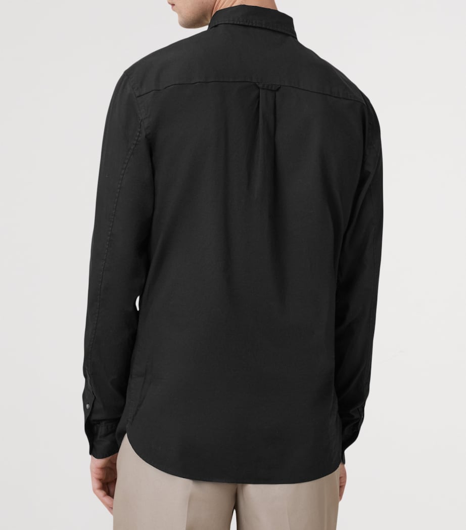 Stretch-Cotton Hawthorne Shirt BLACK Image 7