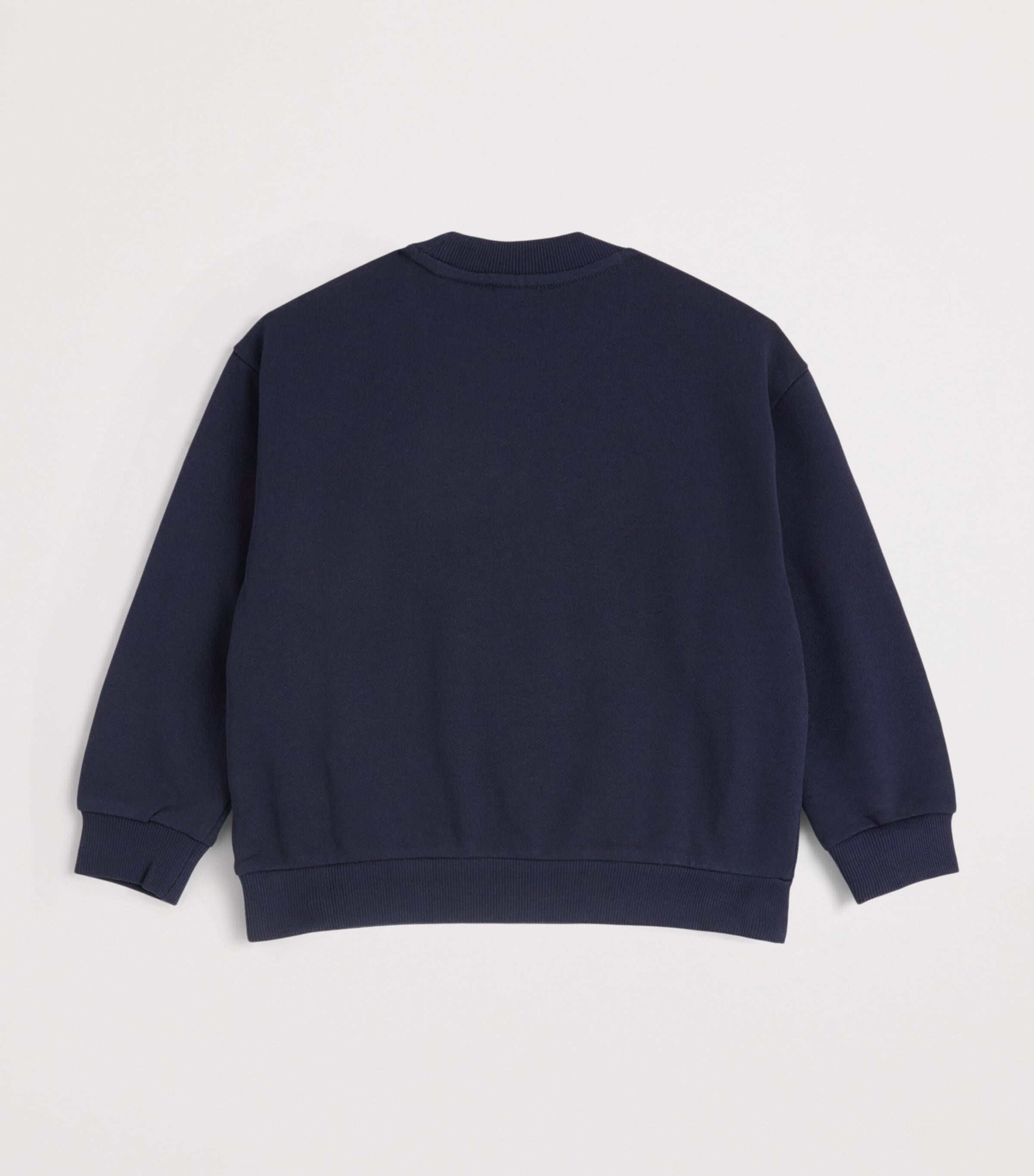 Kenzo Kids Cotton Tiger Sweatshirt (2-14 Years) Navy Image 2
