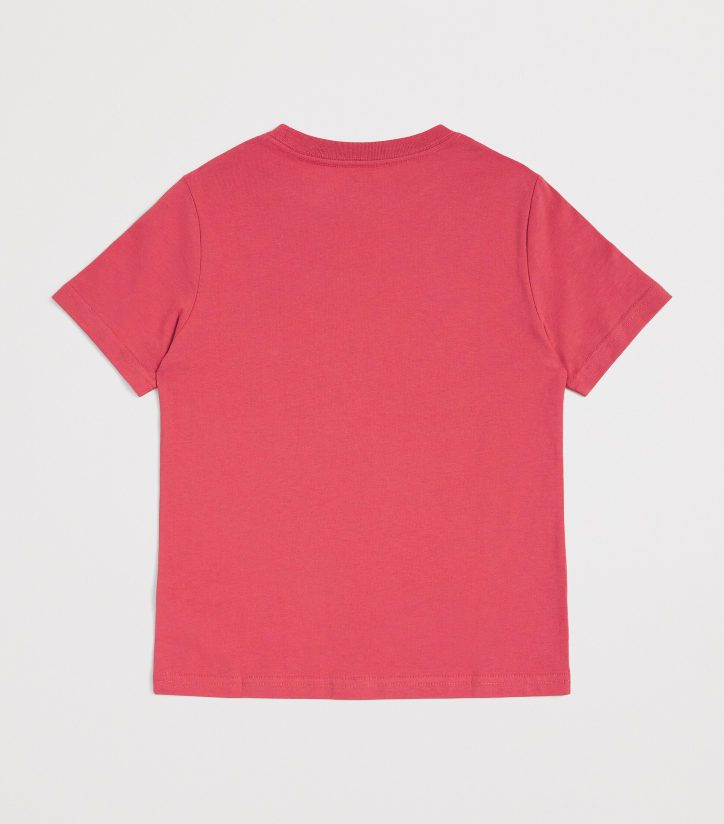 Cotton Jersey Logo T-Shirt (6-14 Years) NTCKT RED Image 2