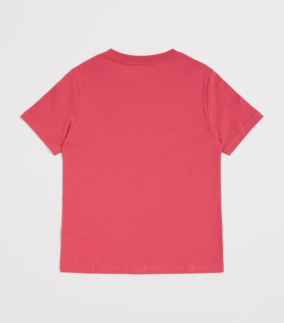 Cotton Jersey Logo T-Shirt (6-14 Years) NTCKT RED Image 2