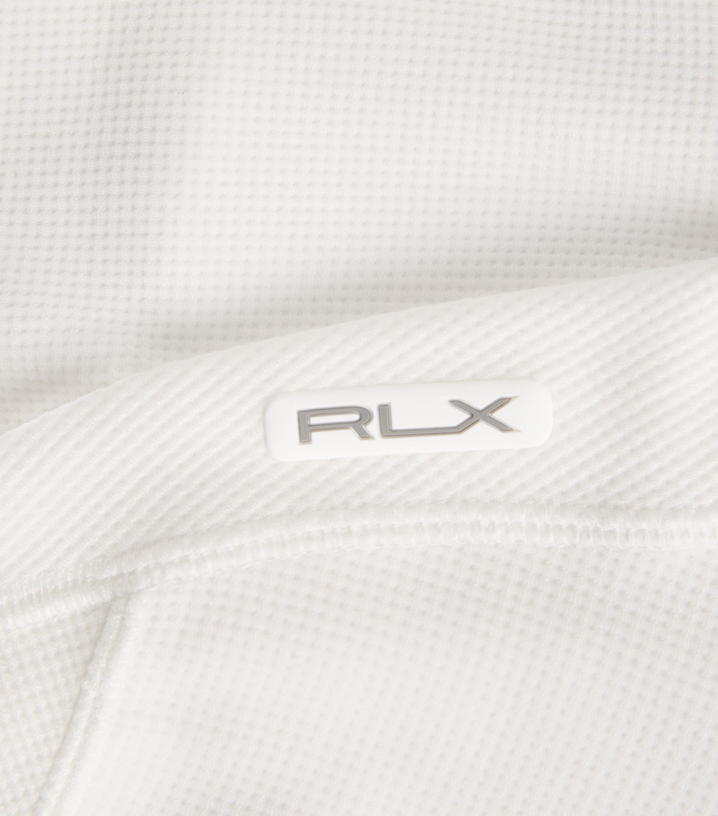 Waffle-Knit Hoodie CERAMIC WHITE Image 5