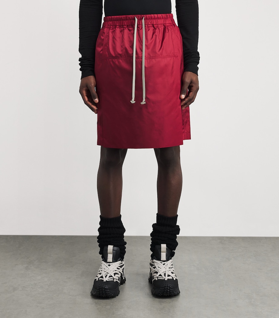 x Moncler Temple Kilt Shorts 438 - CARNELIAN Image 3