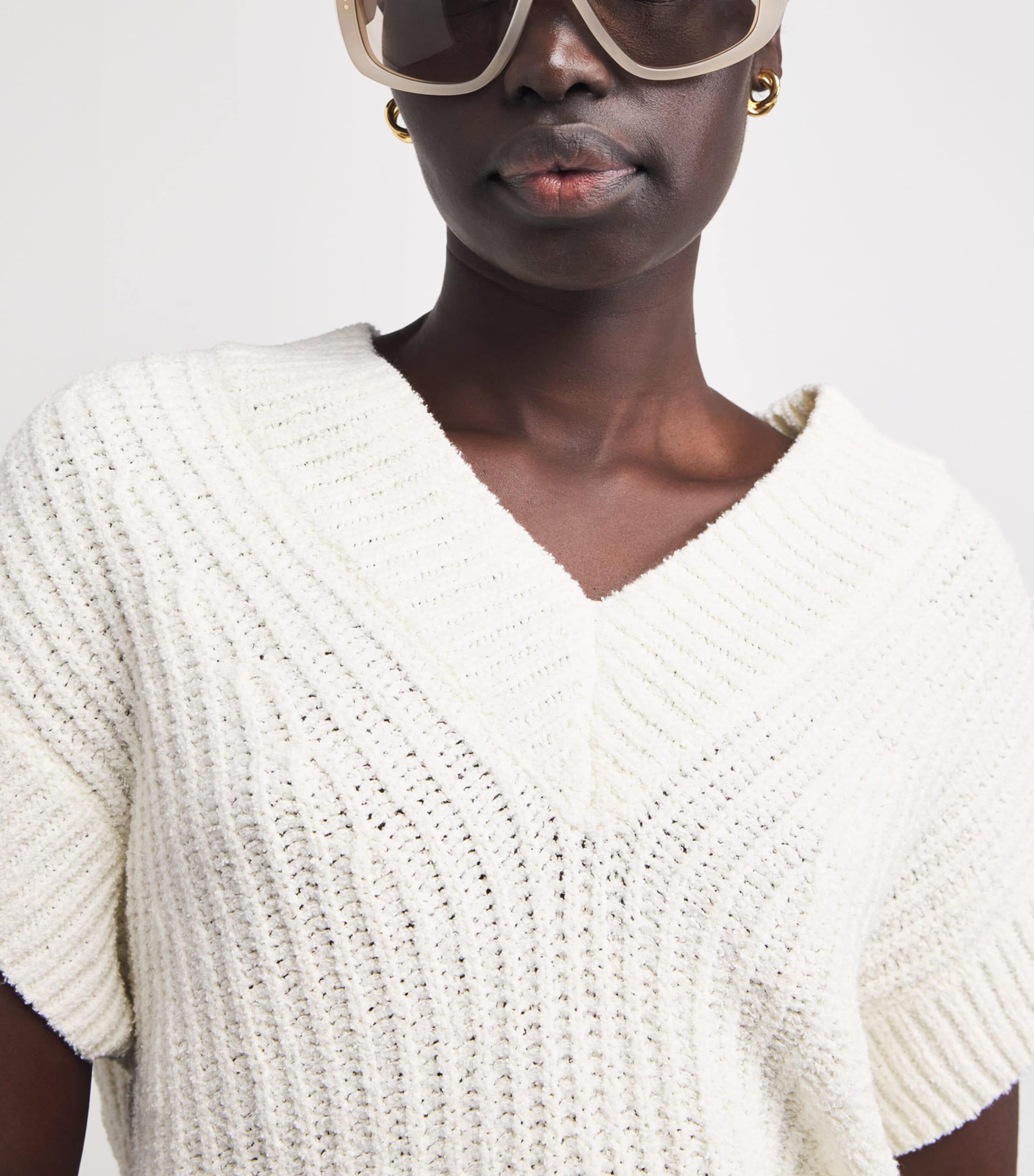 Cotton Nylas Sweater Vest WAX Image 6