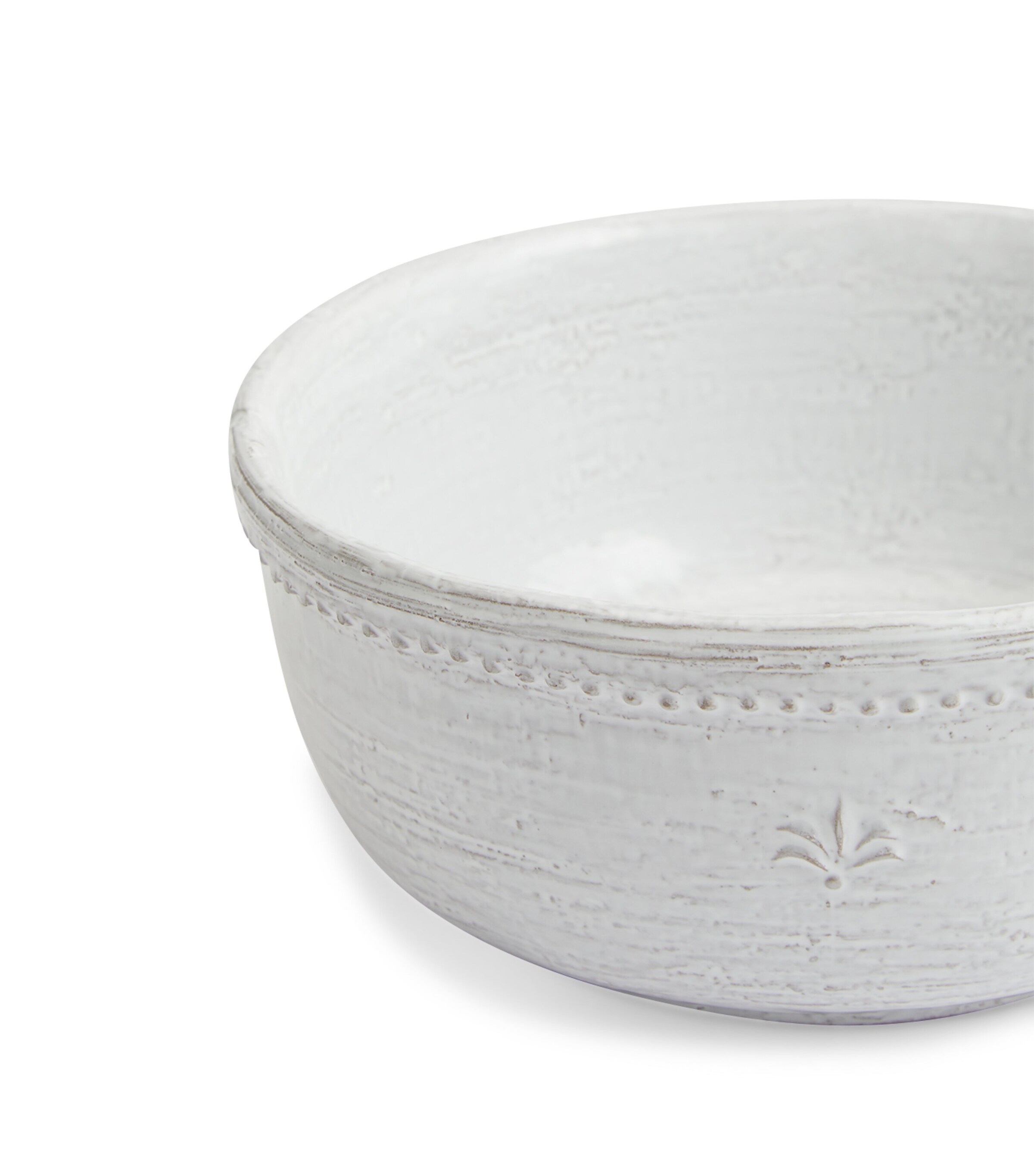 Set of 4 Hillcrest Cereal Bowls (16cm) WHITE Image 2