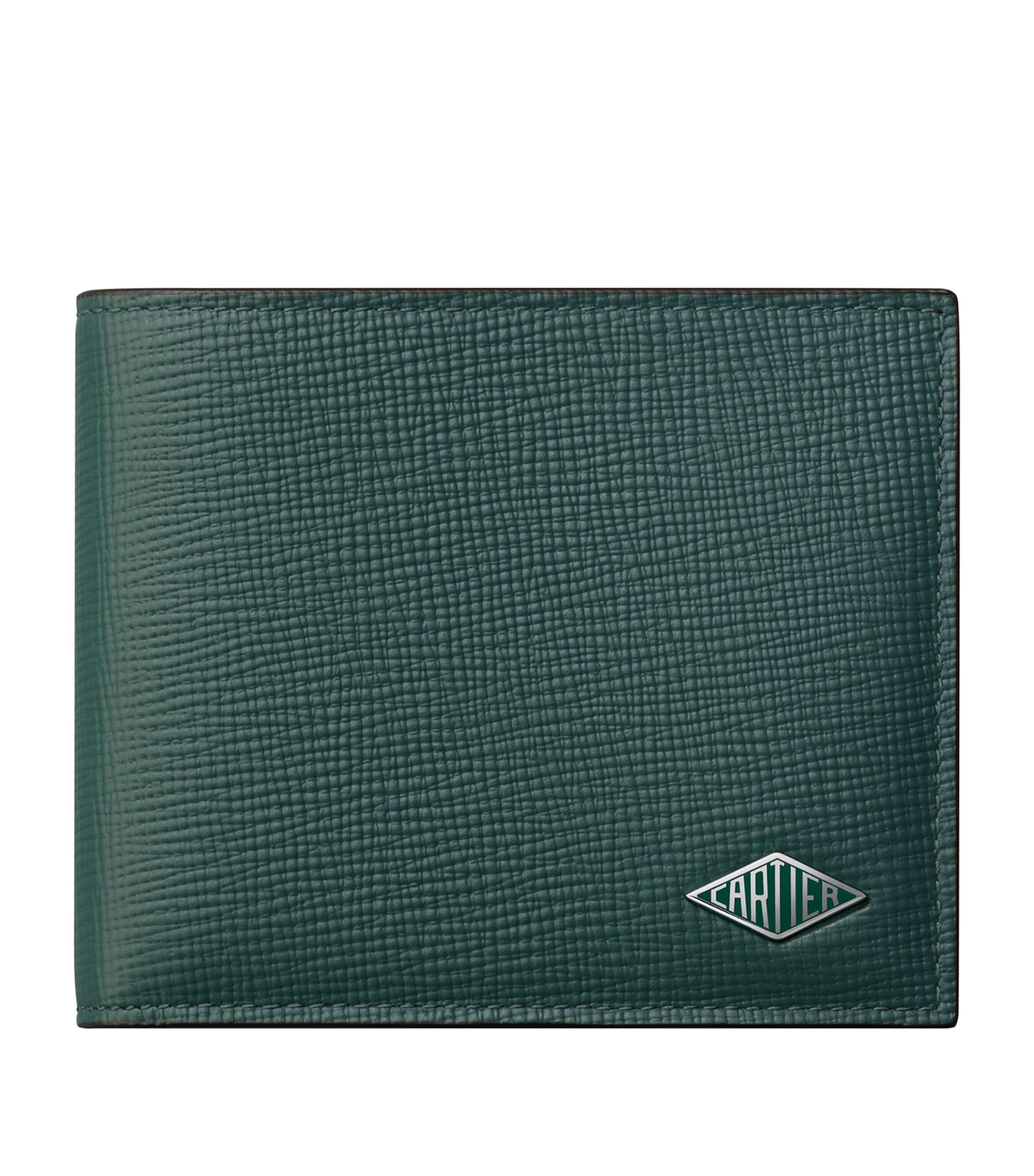 Cartier Calfskin Losange Wallet Pine Green Image 1