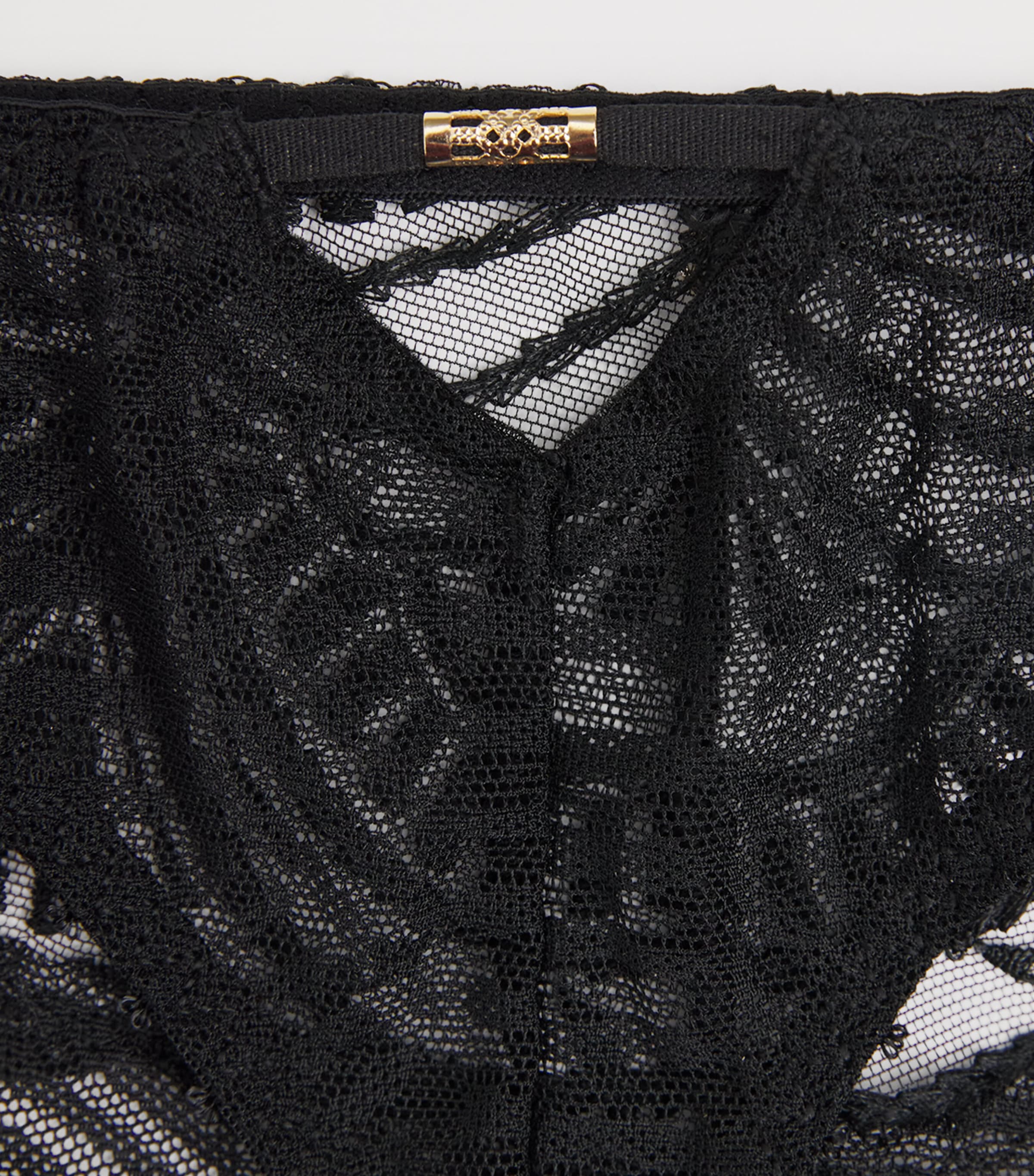 Aubade Womens Vibes Tanga Black Image 4