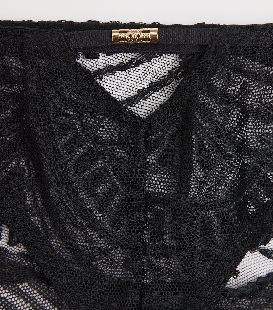 Aubade Womens Vibes Tanga Black Image 4